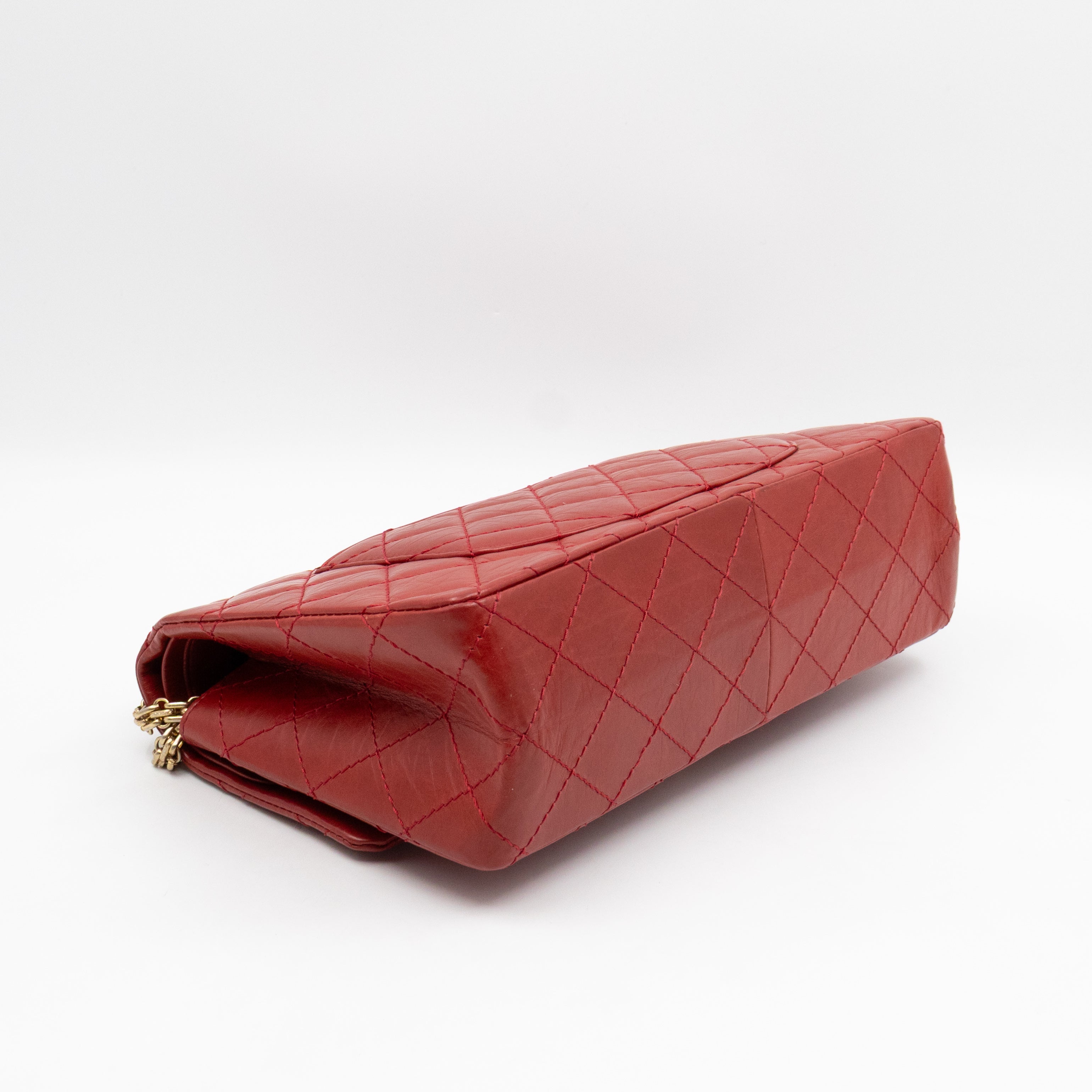2.55 Reissue 226 Double Flap Bag Red Leather