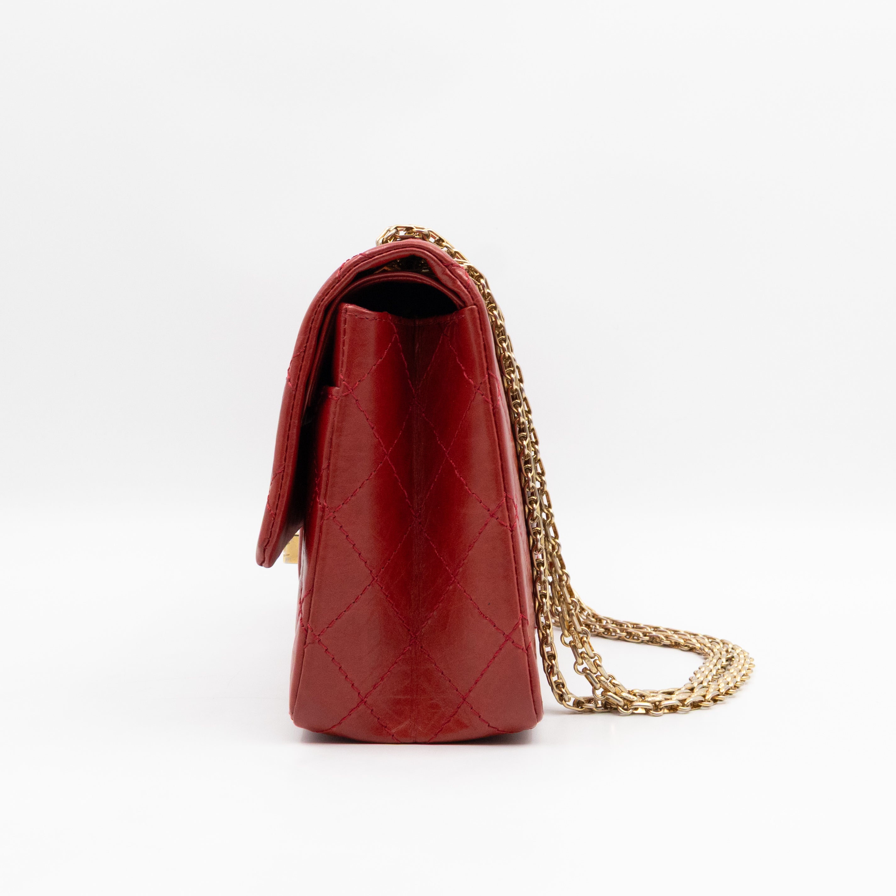 2.55 Reissue 226 Double Flap Bag Red Leather