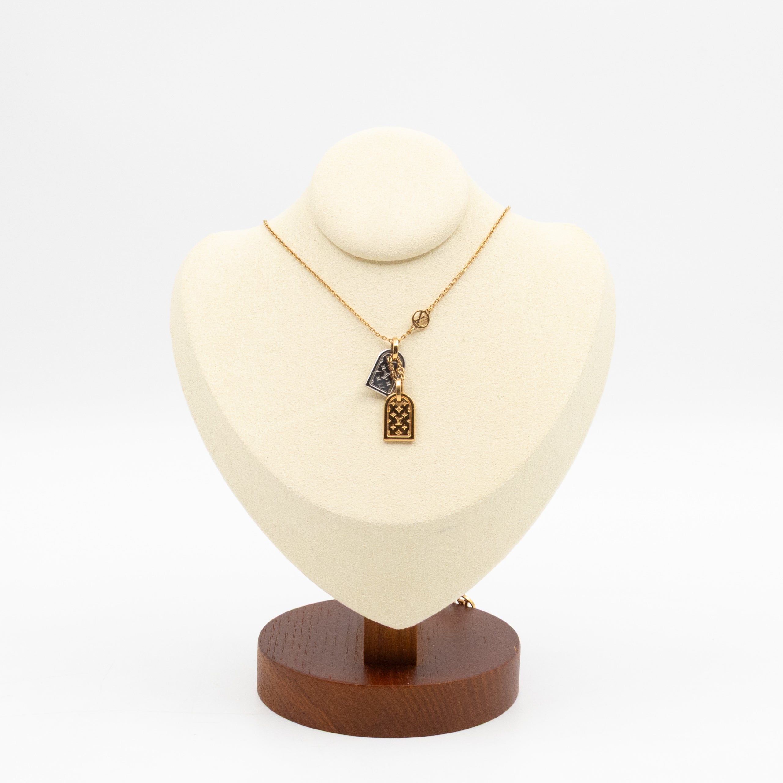 Nanogram Name Tag Necklace Gold & Silver