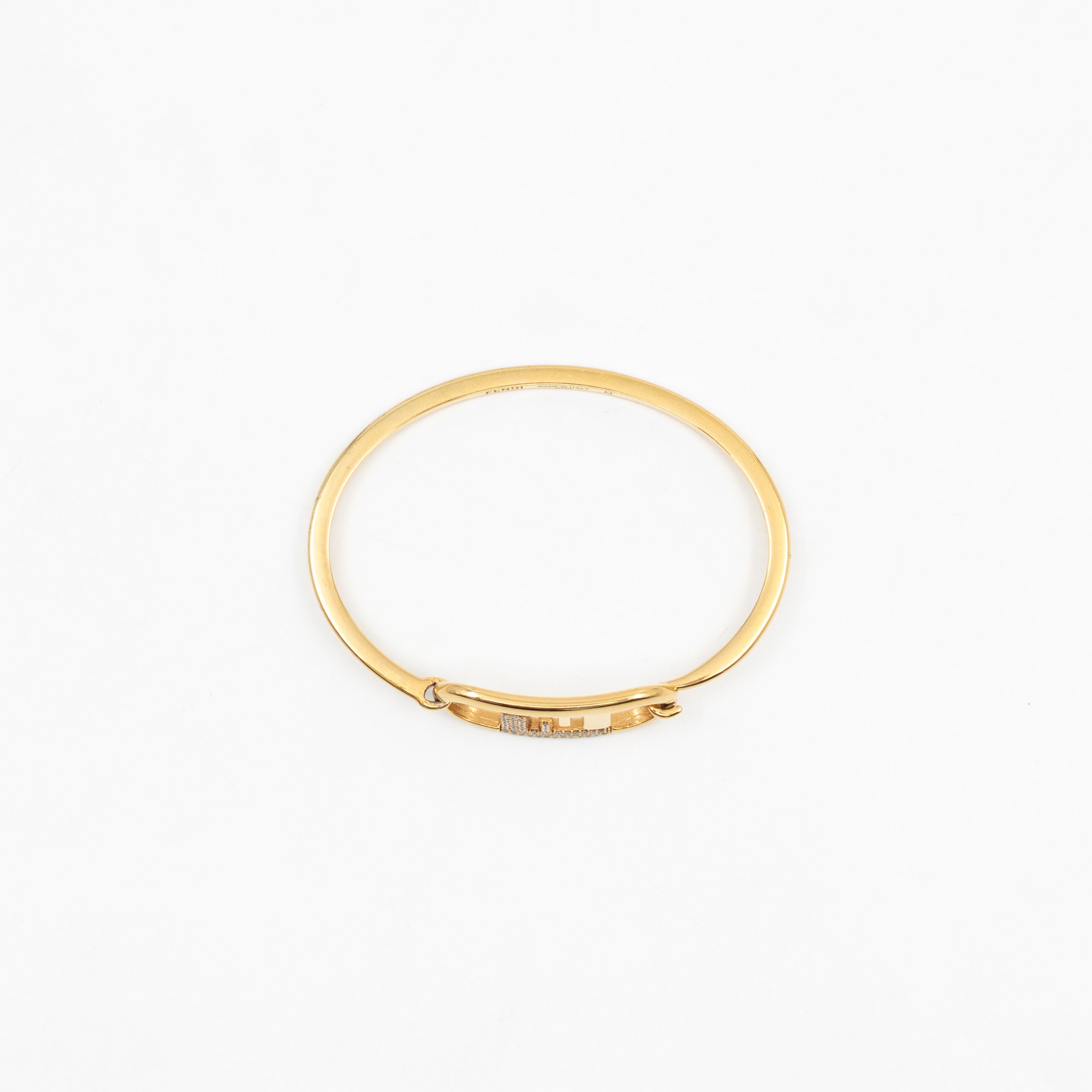 O'Lock Crystal Bracelet Gold