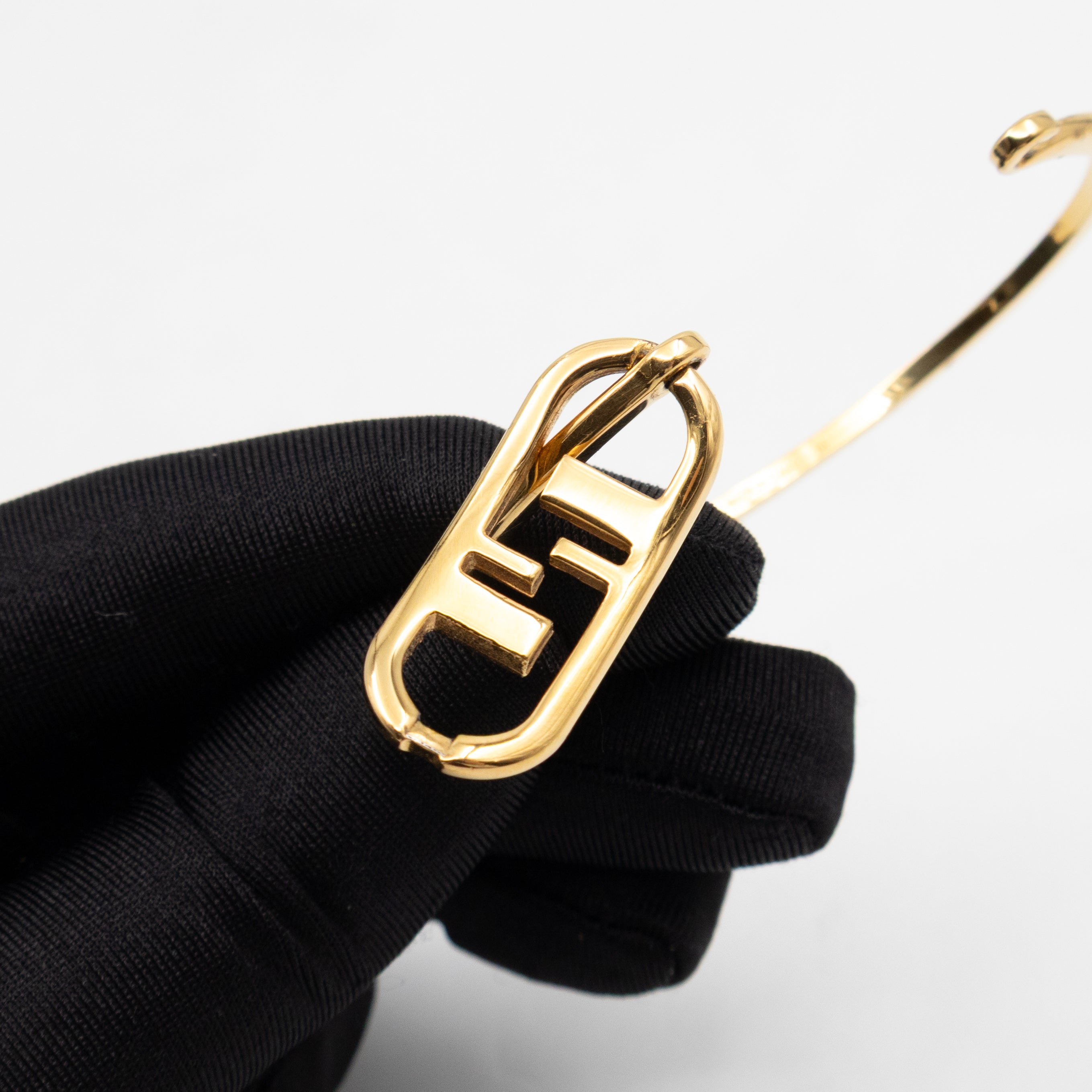 O'Lock Crystal Bracelet Gold