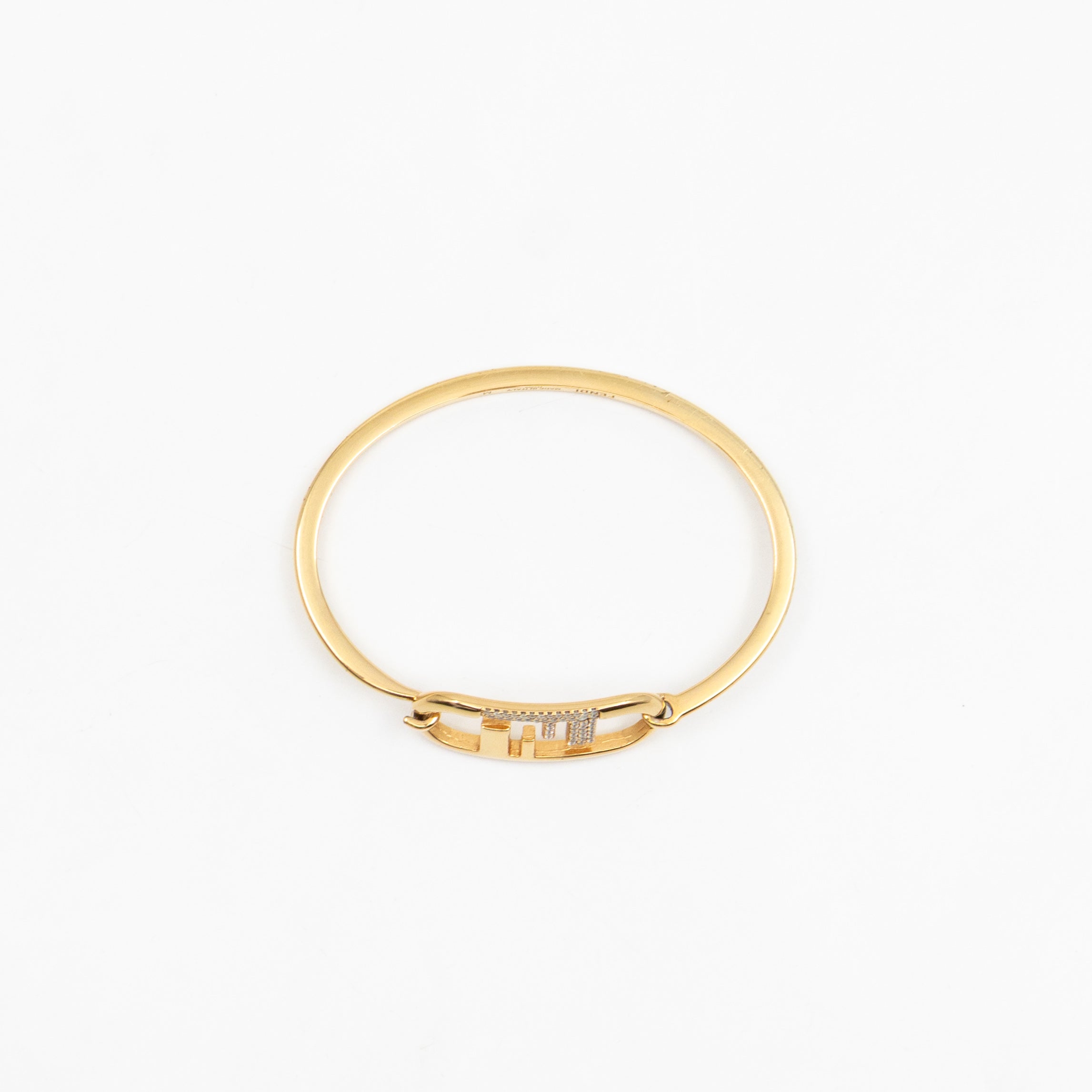 O'Lock Crystal Bracelet Gold