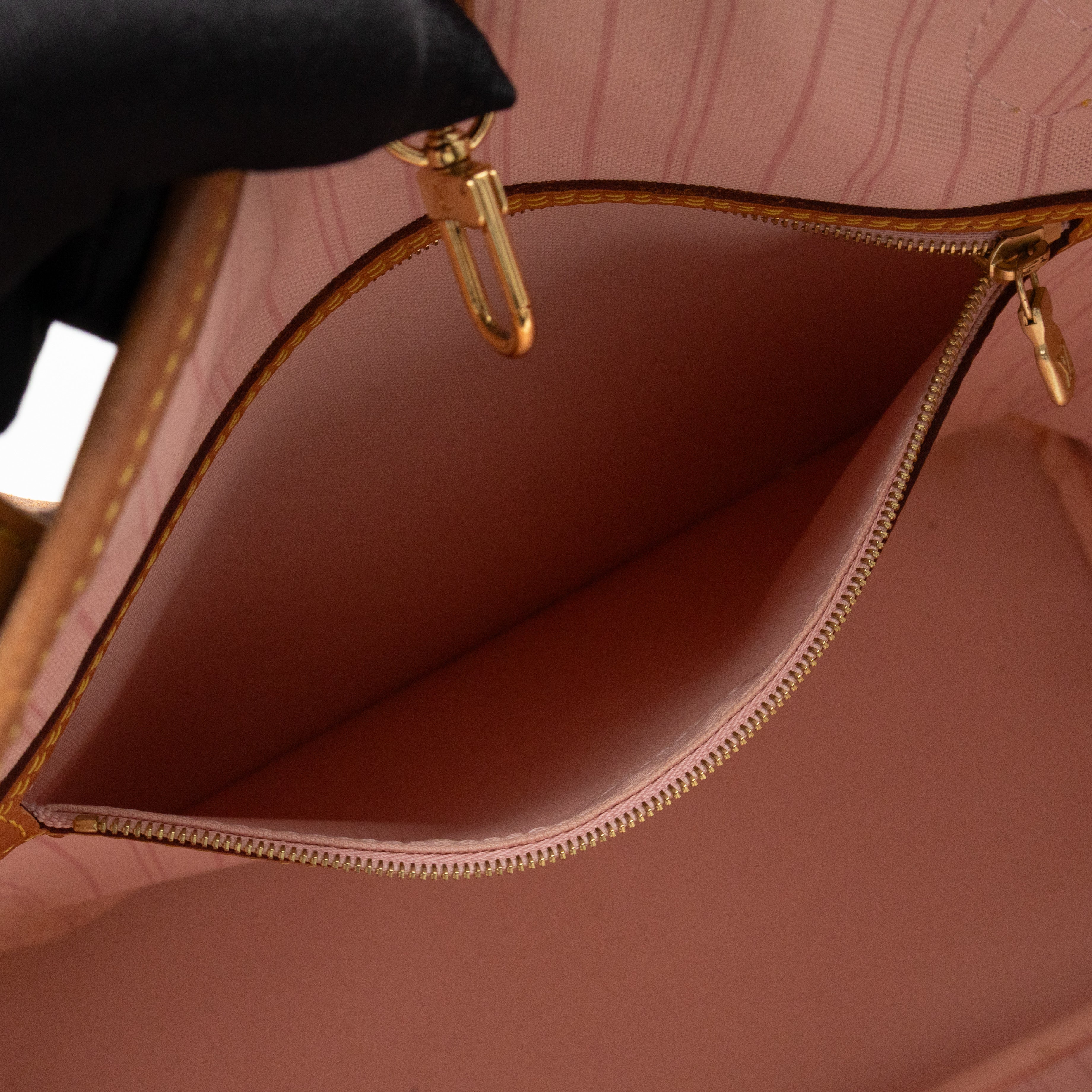 Neverfull MM with Pochette Damier Azur