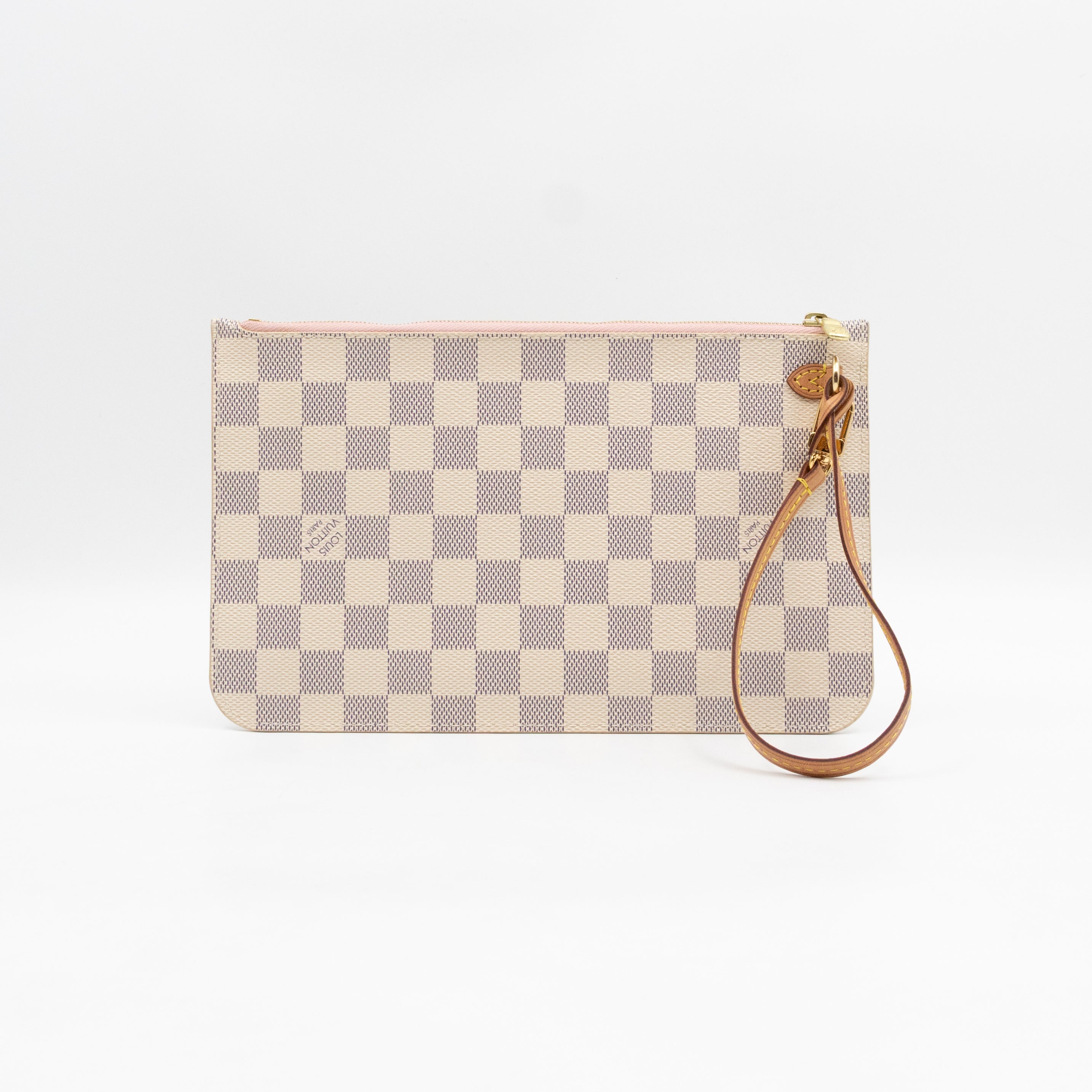 Neverfull MM with Pochette Damier Azur