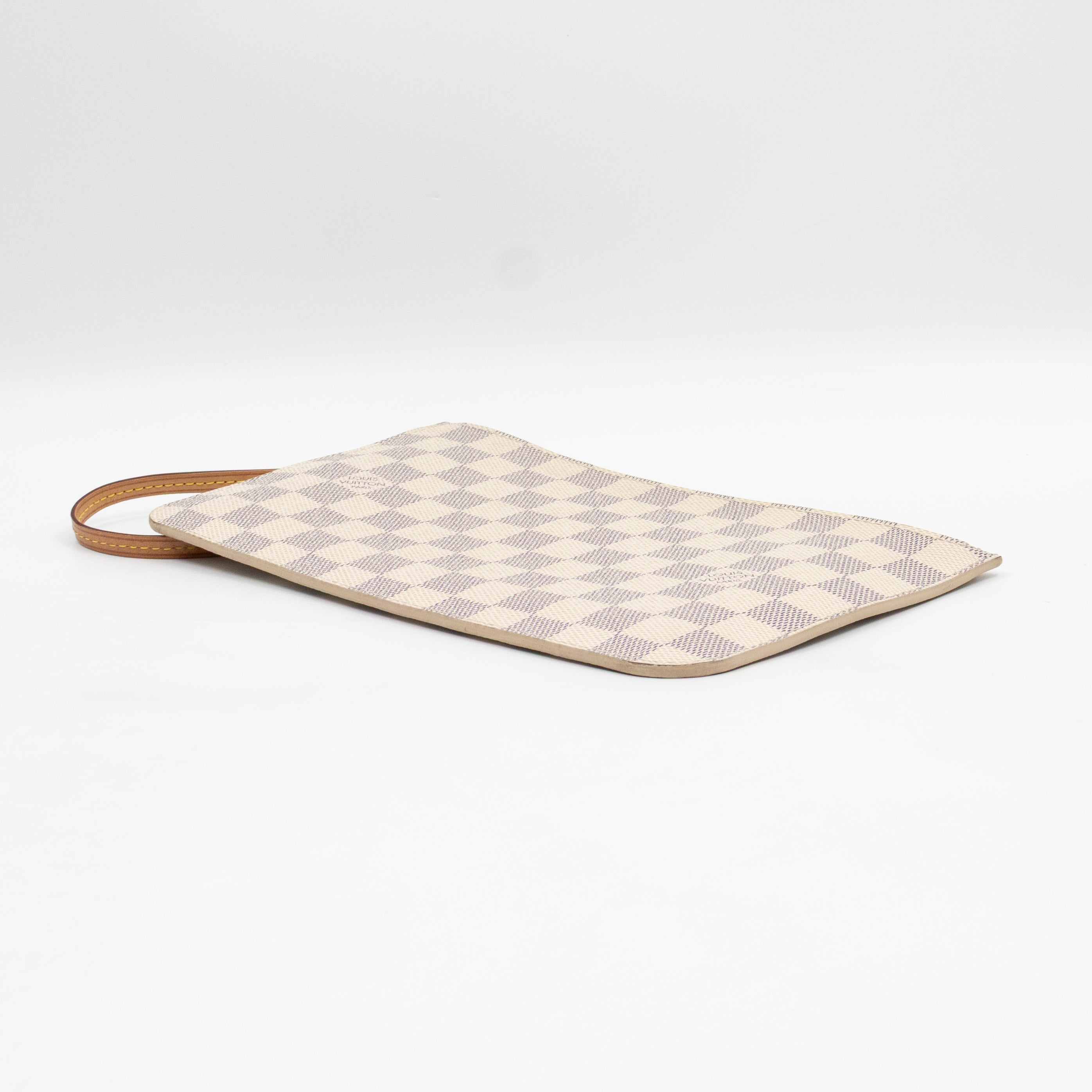 Neverfull MM with Pochette Damier Azur