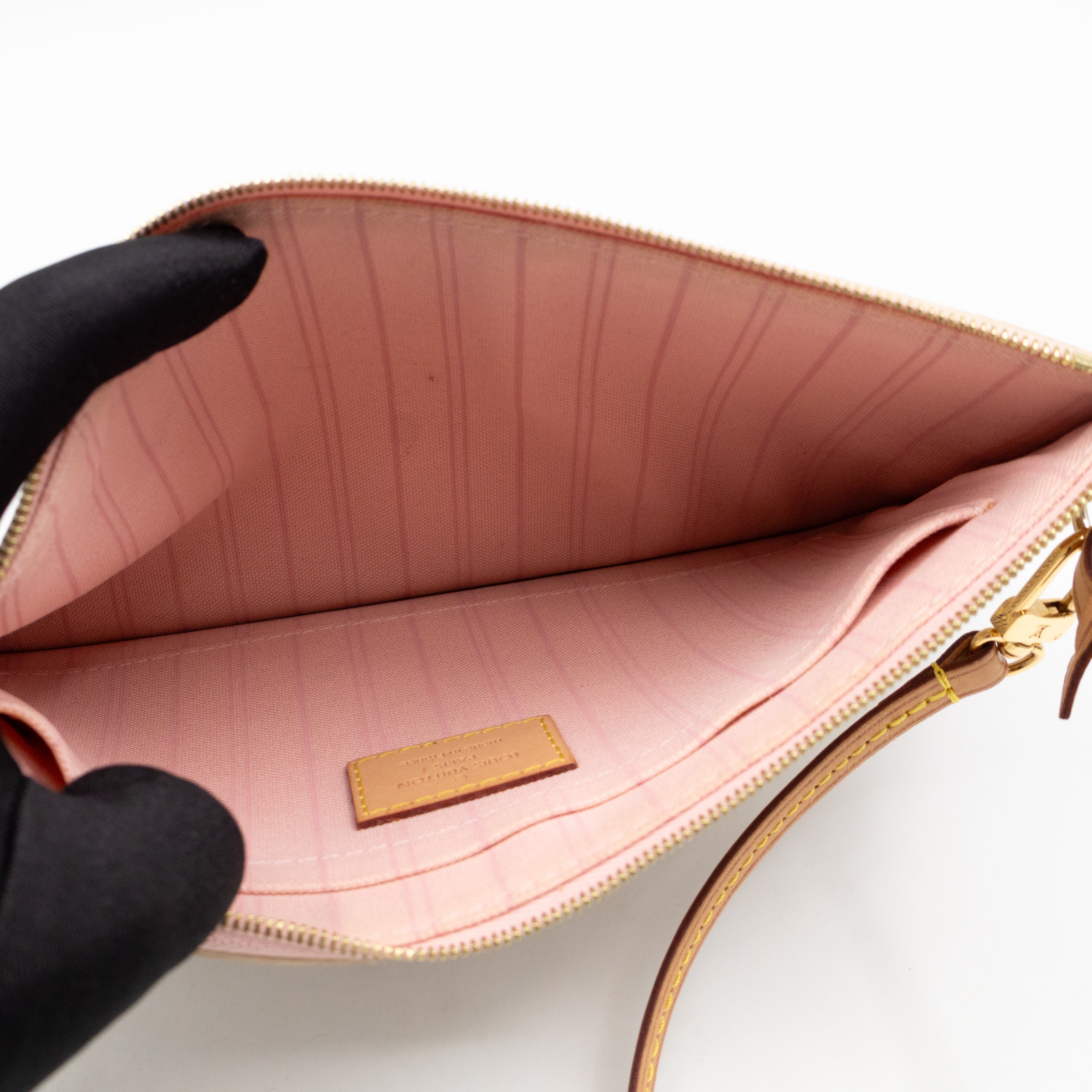 Neverfull MM with Pochette Damier Azur