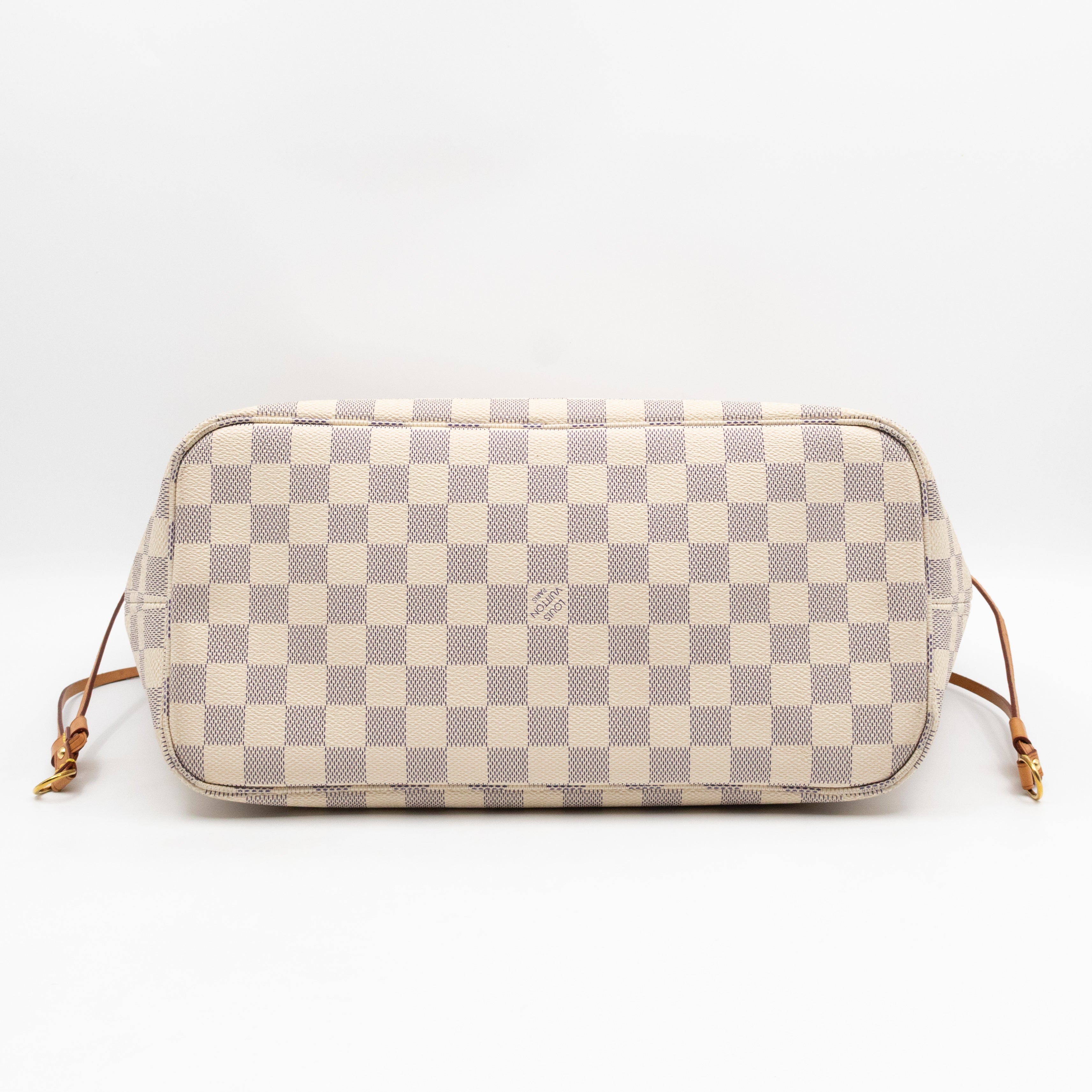 Neverfull MM with Pochette Damier Azur