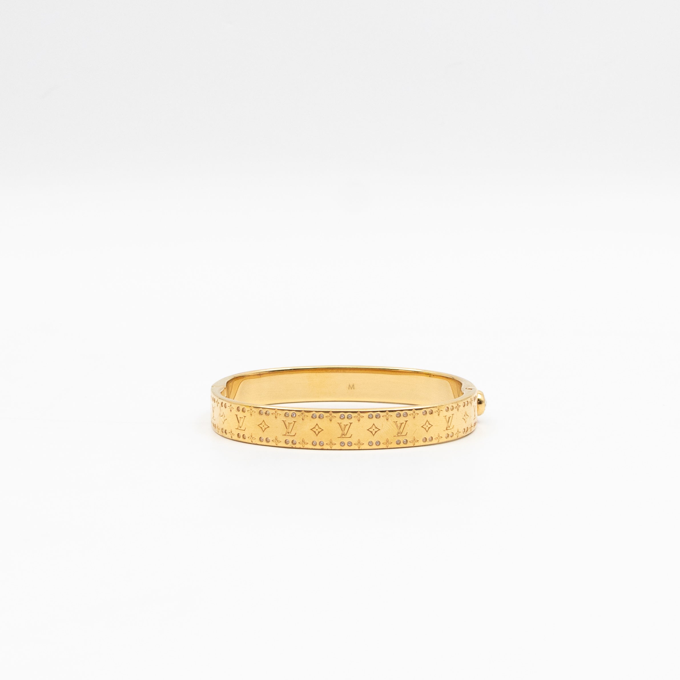 Nanogram Cuff Bracelet M Gold
