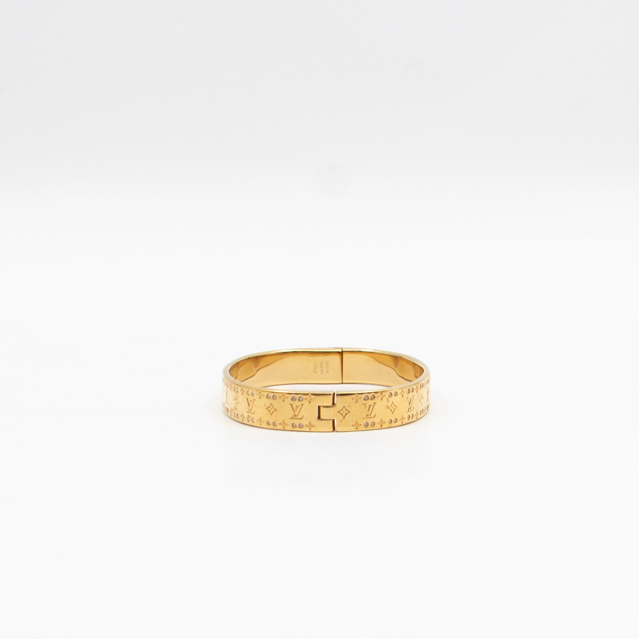 Nanogram Cuff Bracelet M Gold