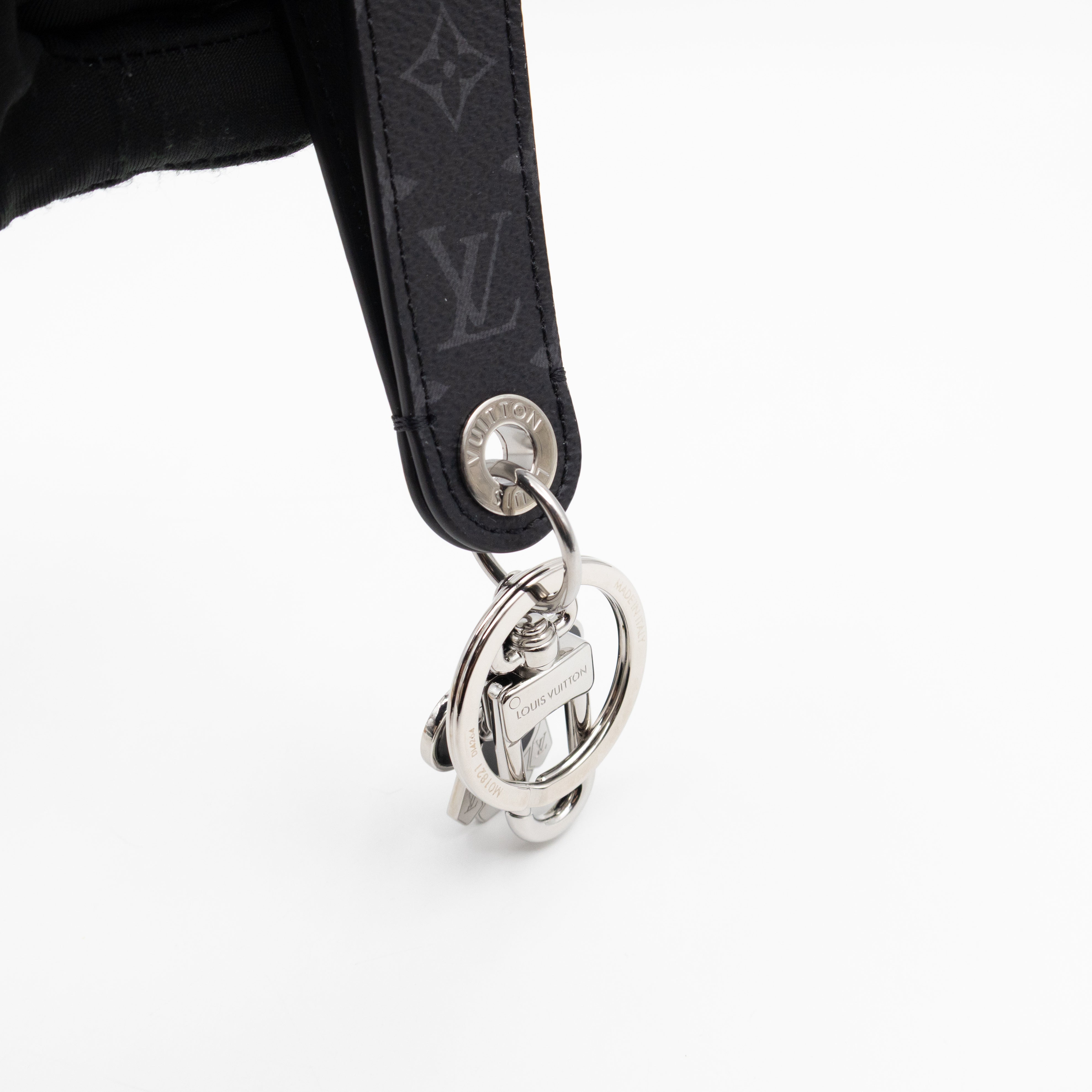Vivienne Dragonne Key Holder & Bag Charm Monogram Eclipse