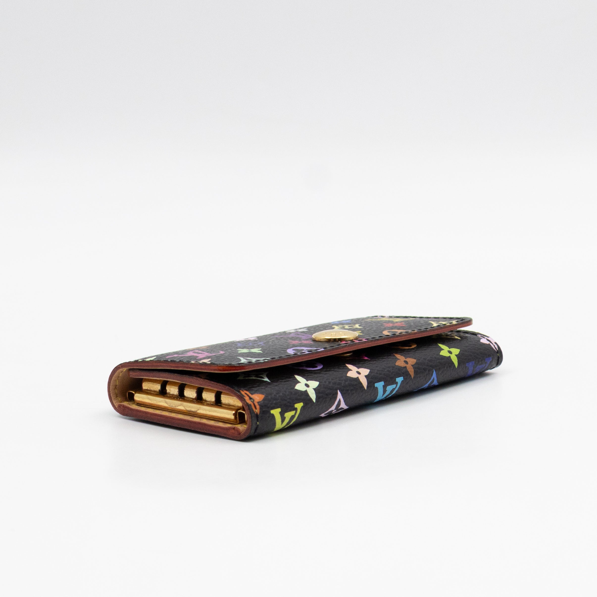 4-Key Holder Multicolore Black