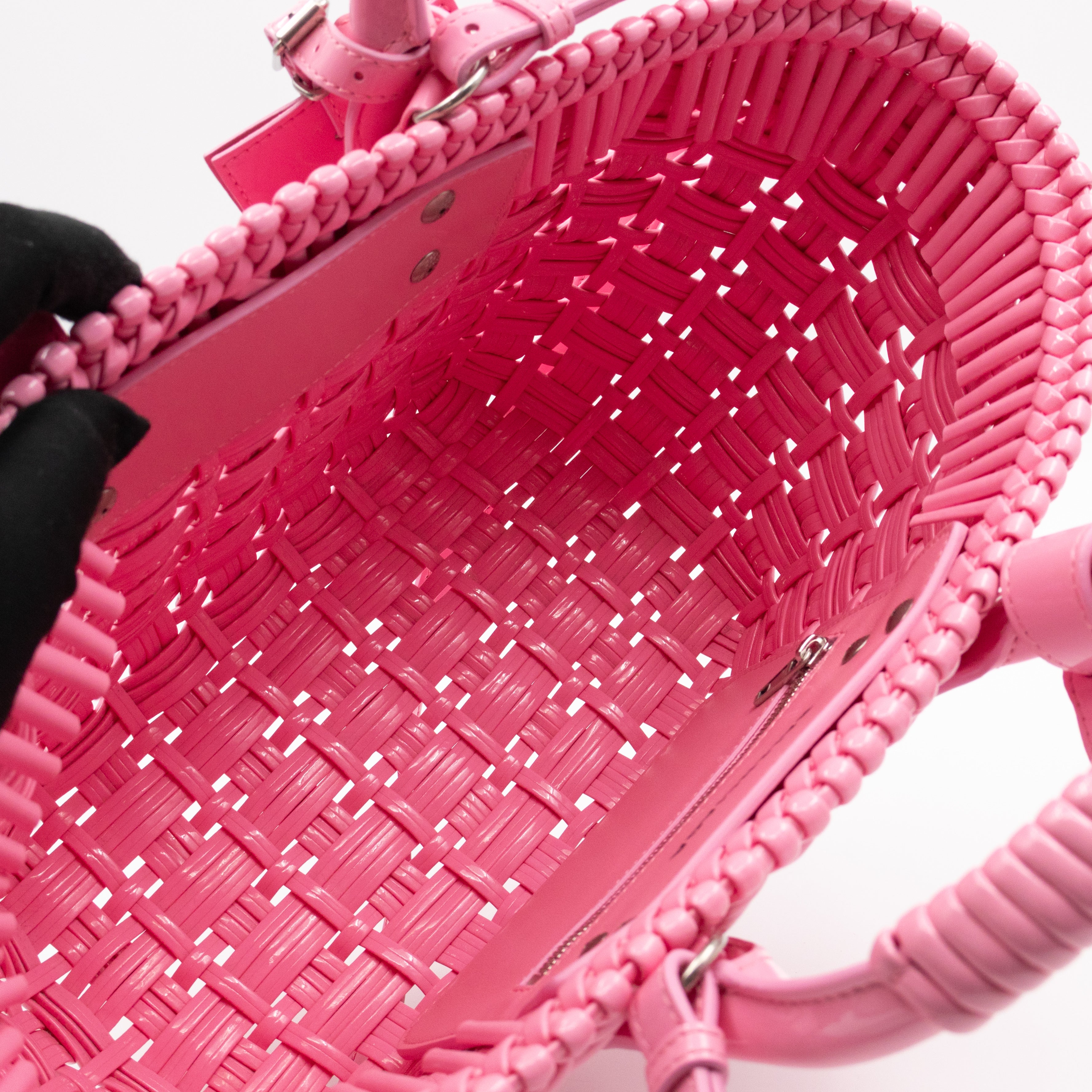 Bistro XS Rubber Tote Bag Pink