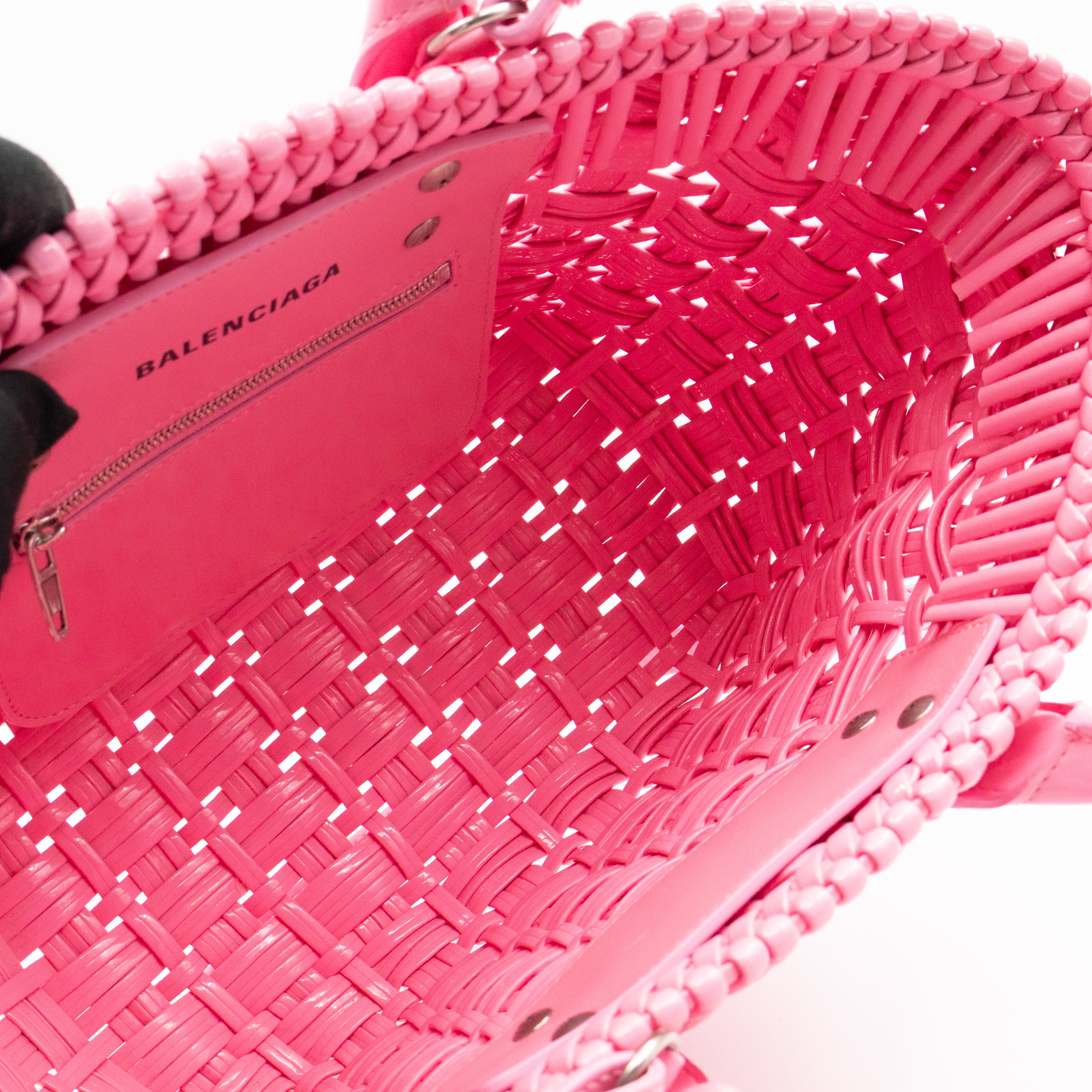 Bistro XS Rubber Tote Bag Pink