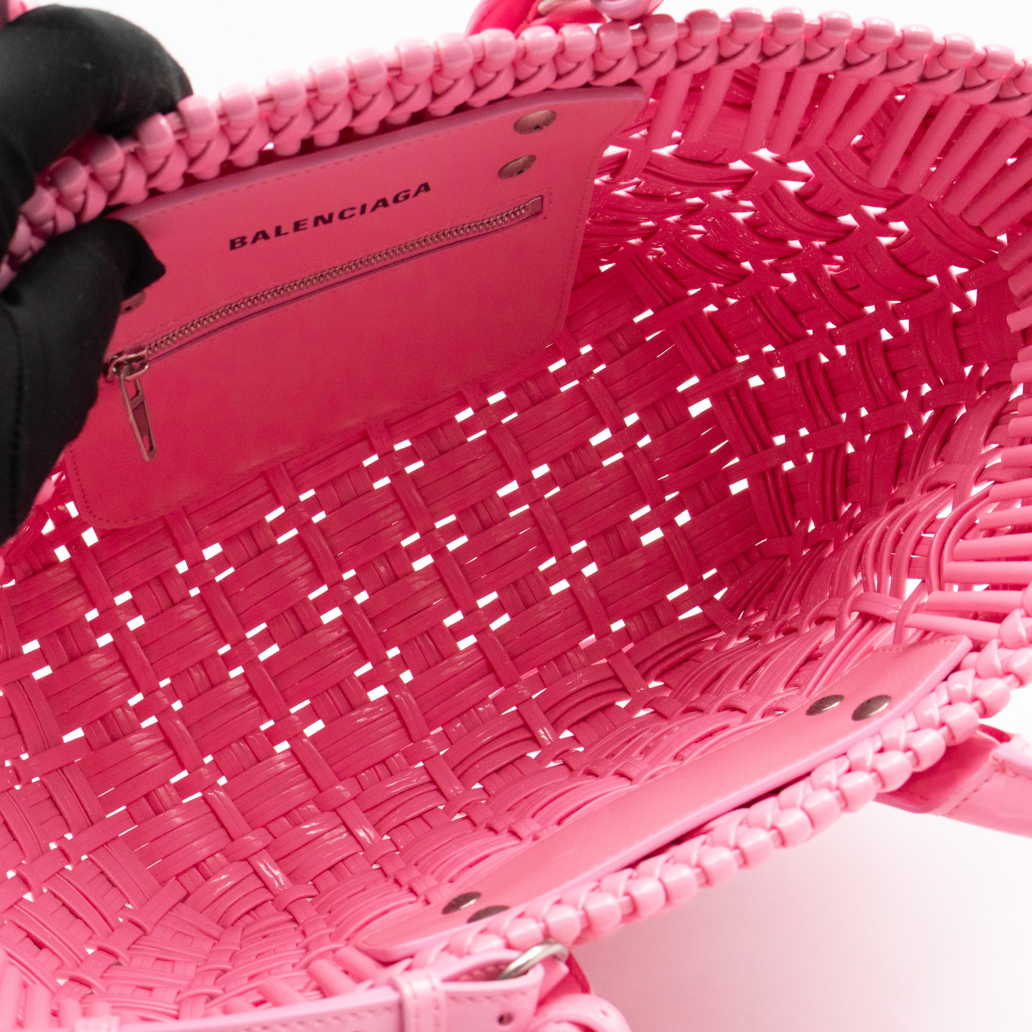 Bistro XS Rubber Tote Bag Pink