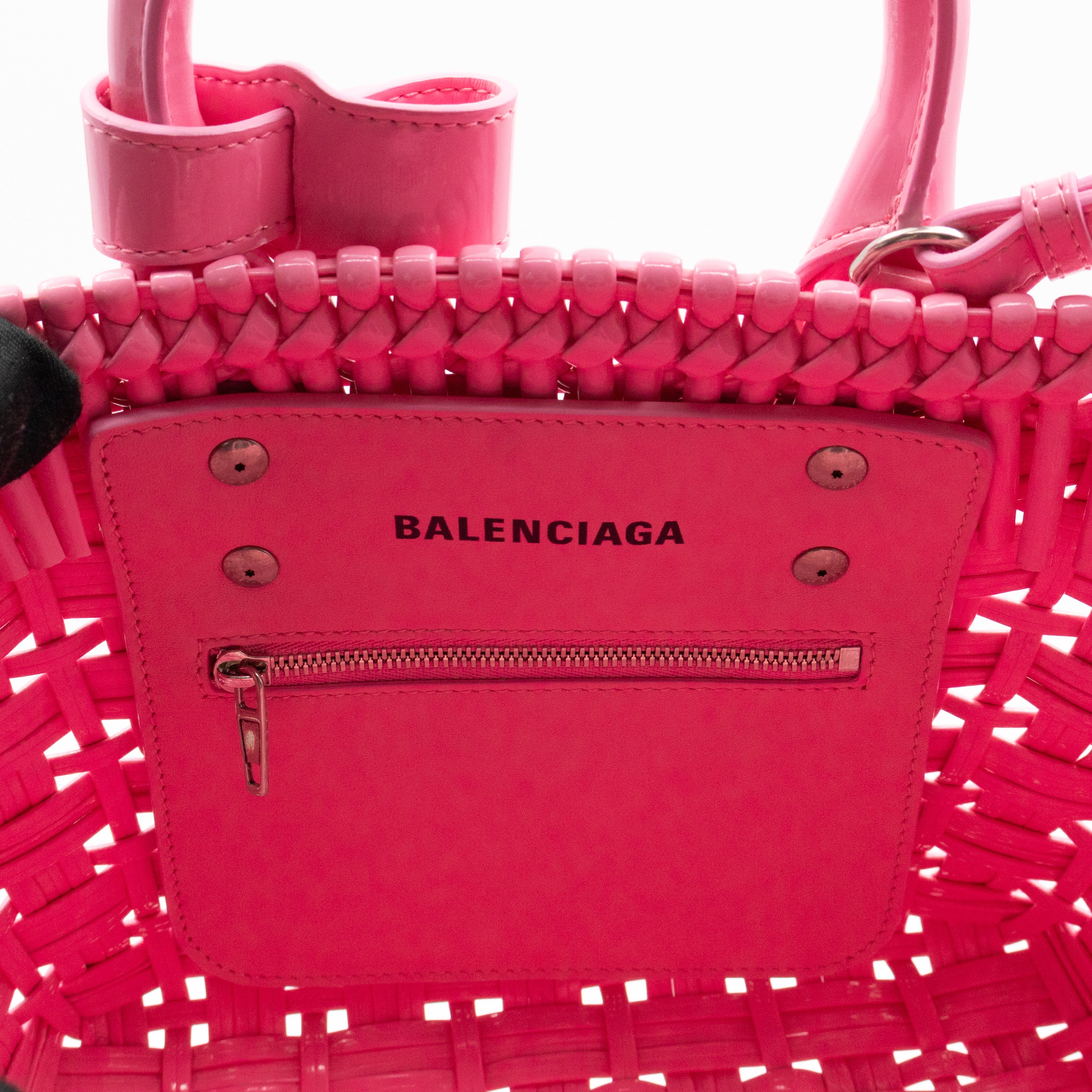 Bistro XS Rubber Tote Bag Pink