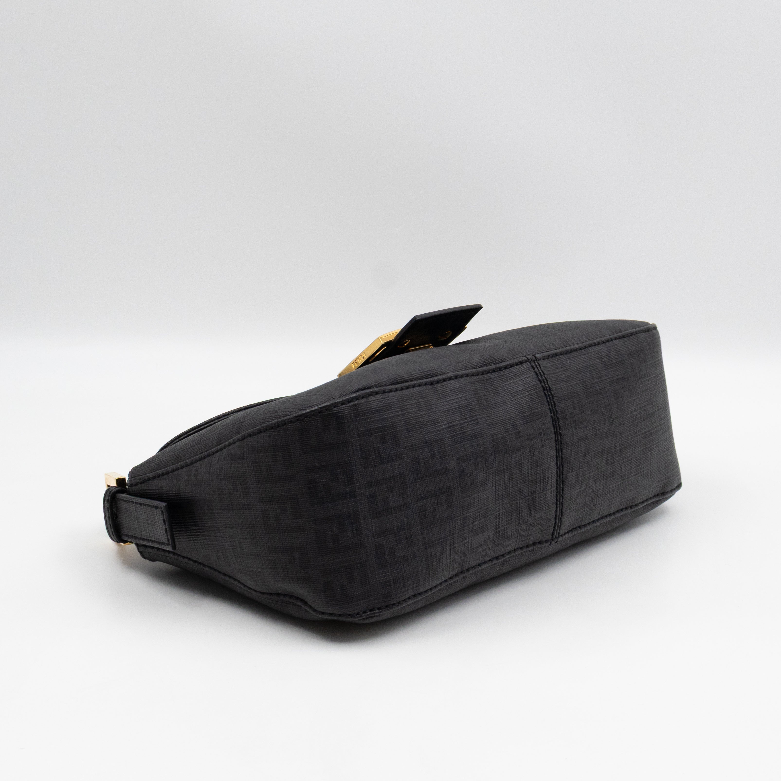 Baguette Forever Black Coated Canvas