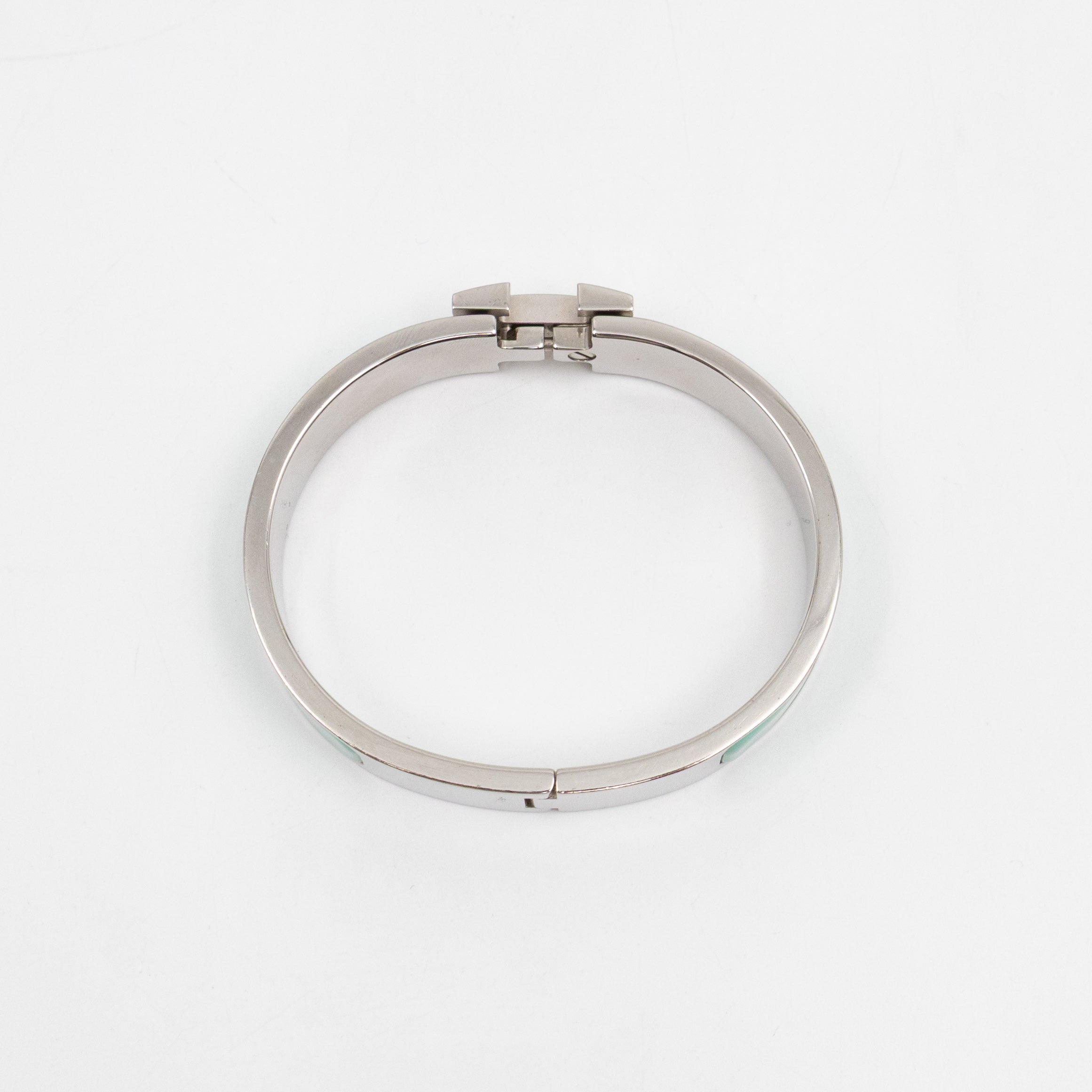 Clic H Bracelet PM Mint & Silver