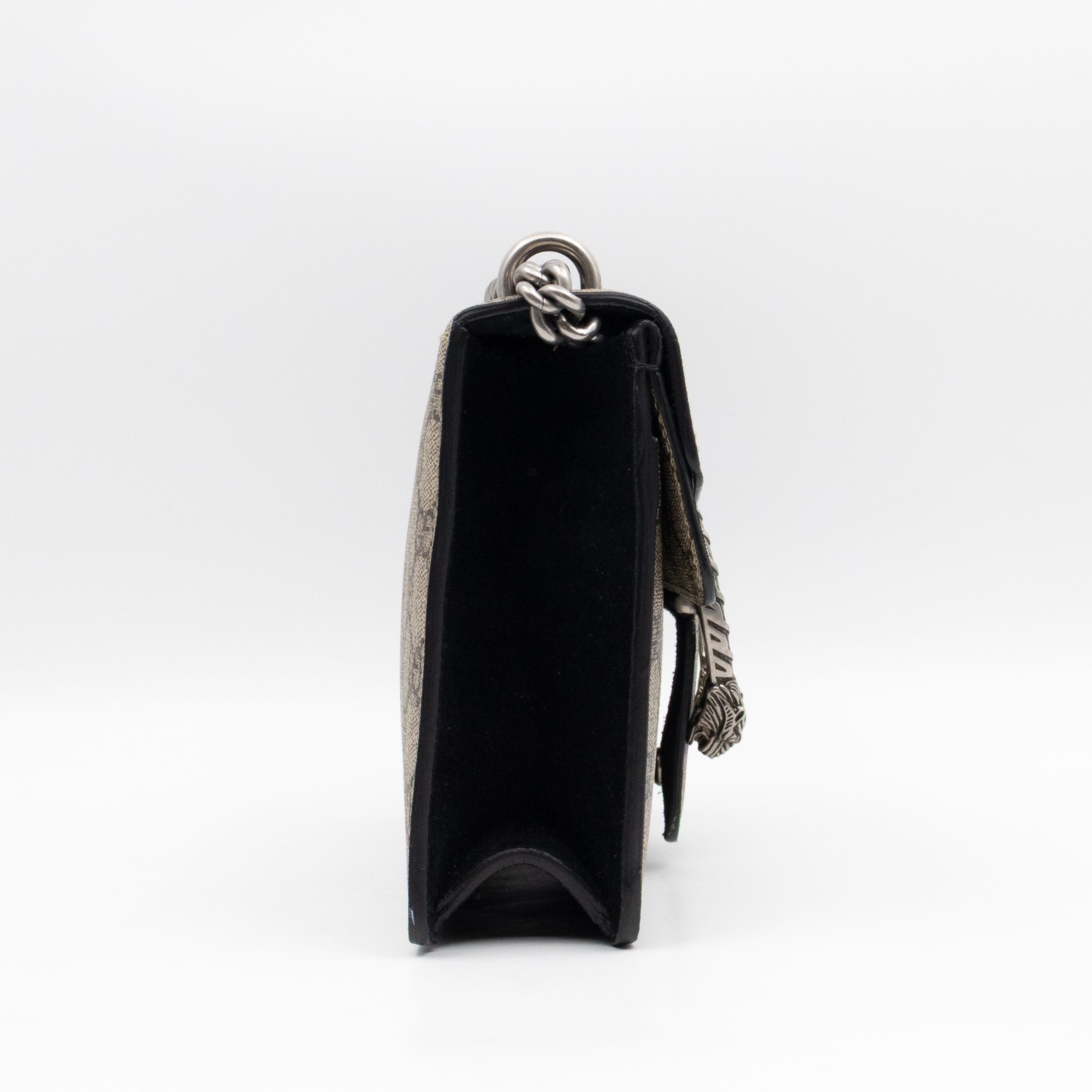 Dionysus Mini GG Supreme Black Suede