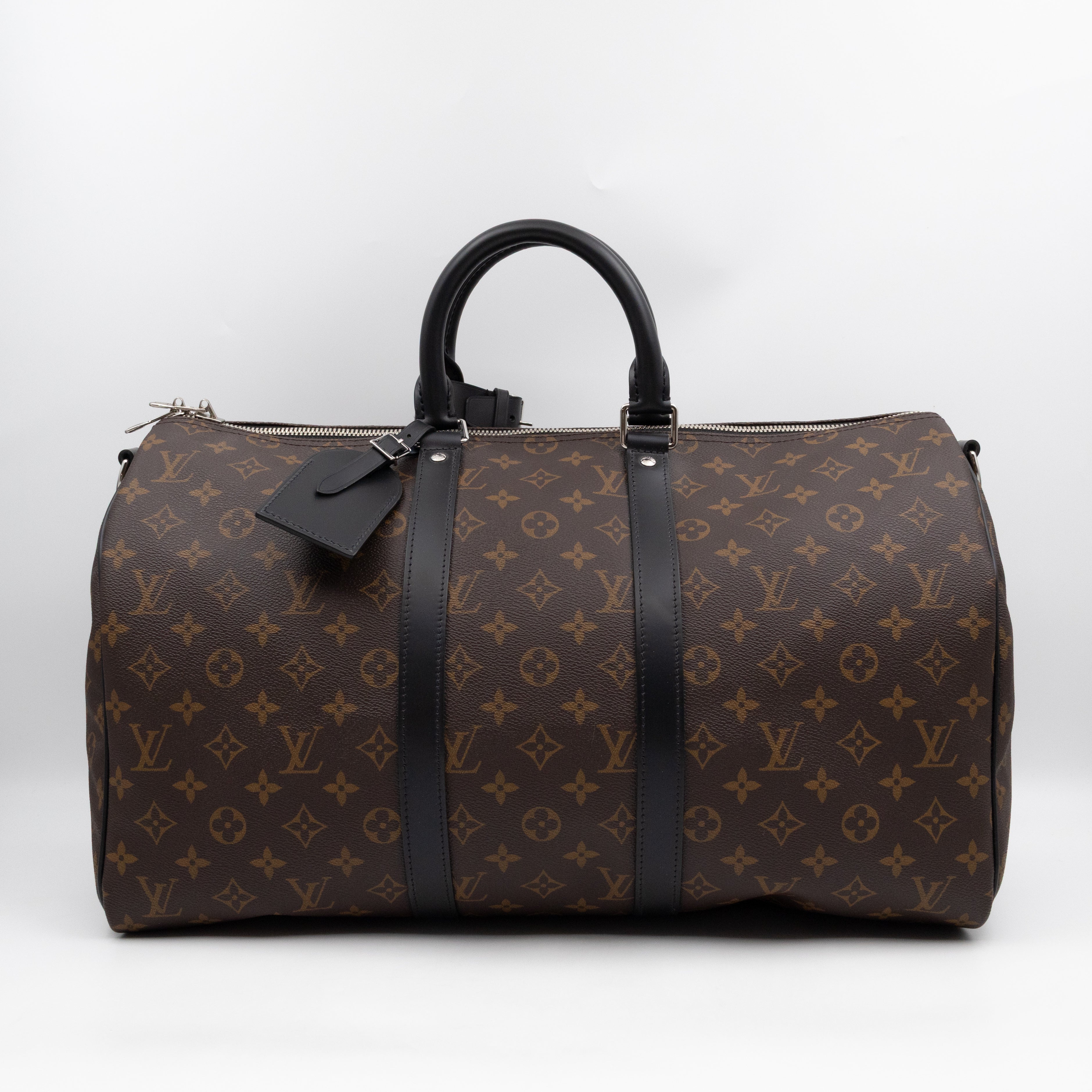 Keepall 45 Bandouliere Monogram Macassar