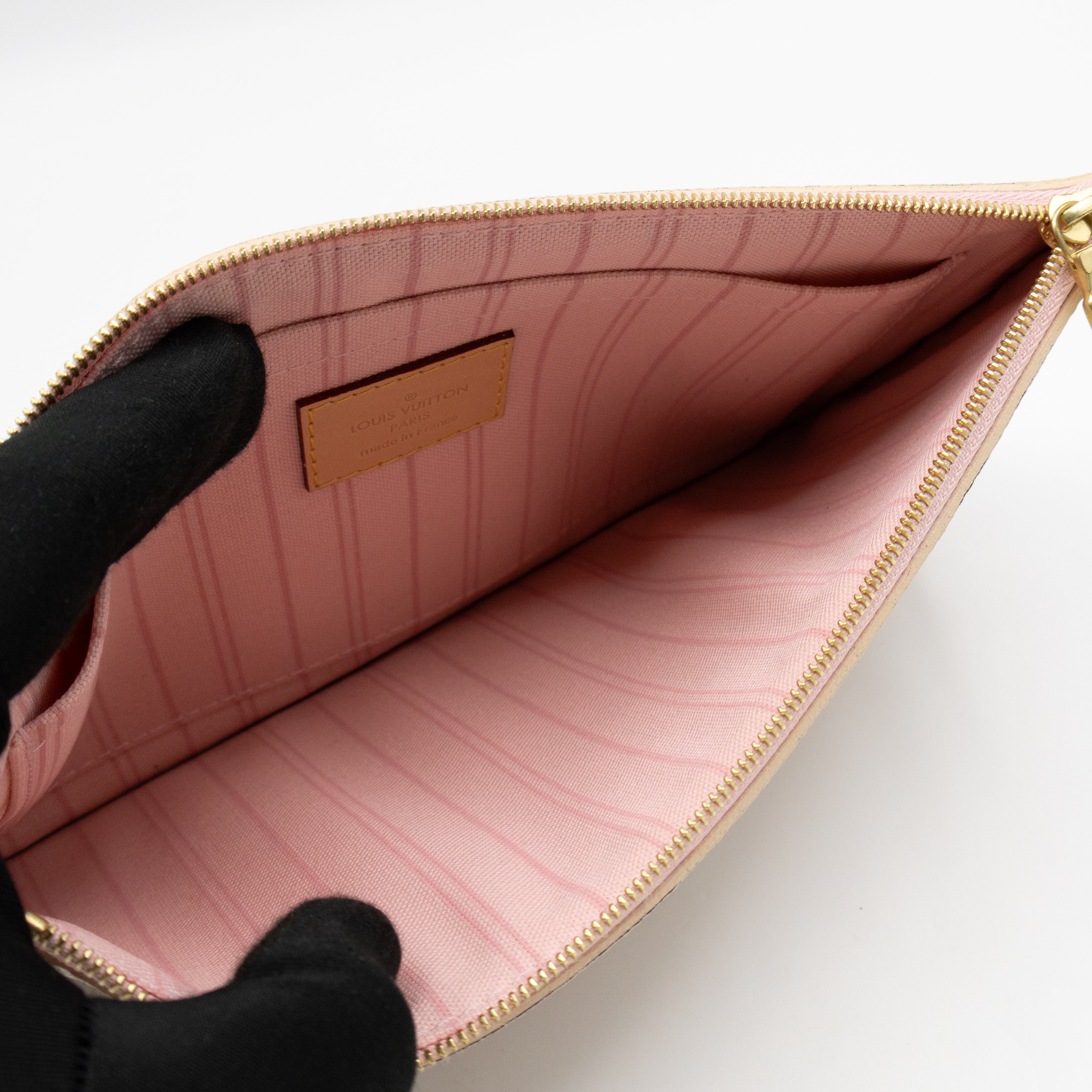 Neverfull Pochette Damier Azur