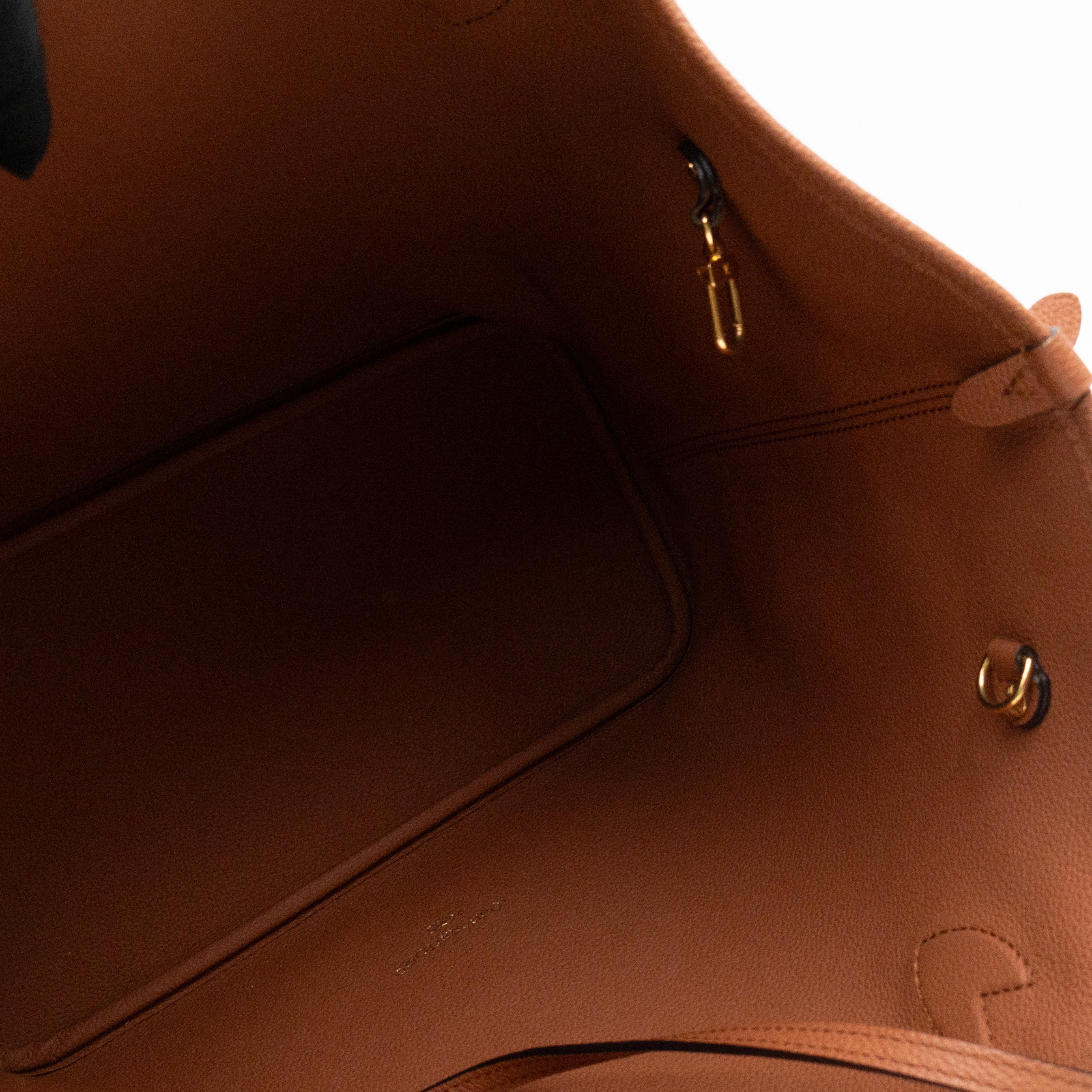 Neverfull MM Inside Out Monogram Canvas Tan Leather