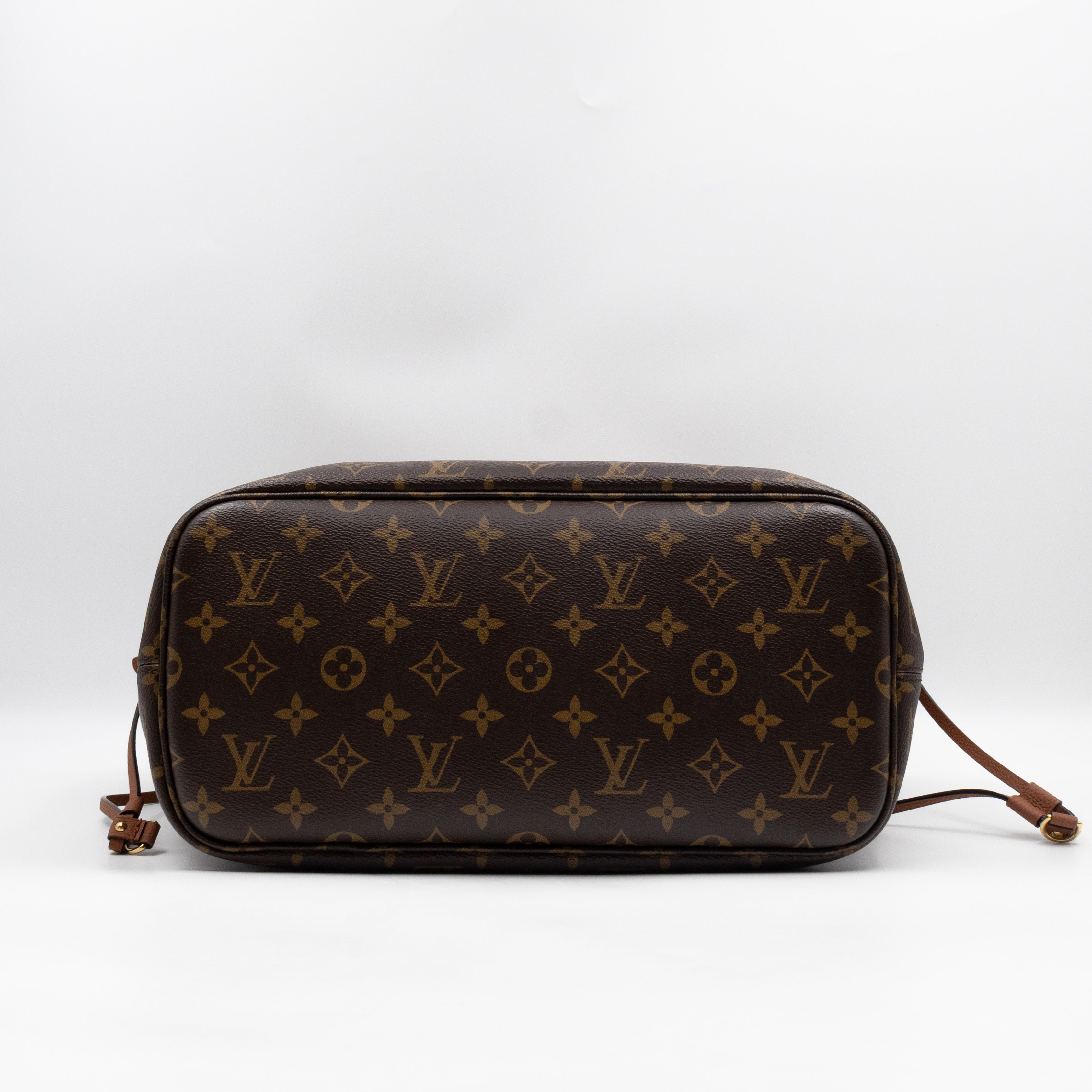 Neverfull MM Inside Out Monogram Canvas Tan Leather