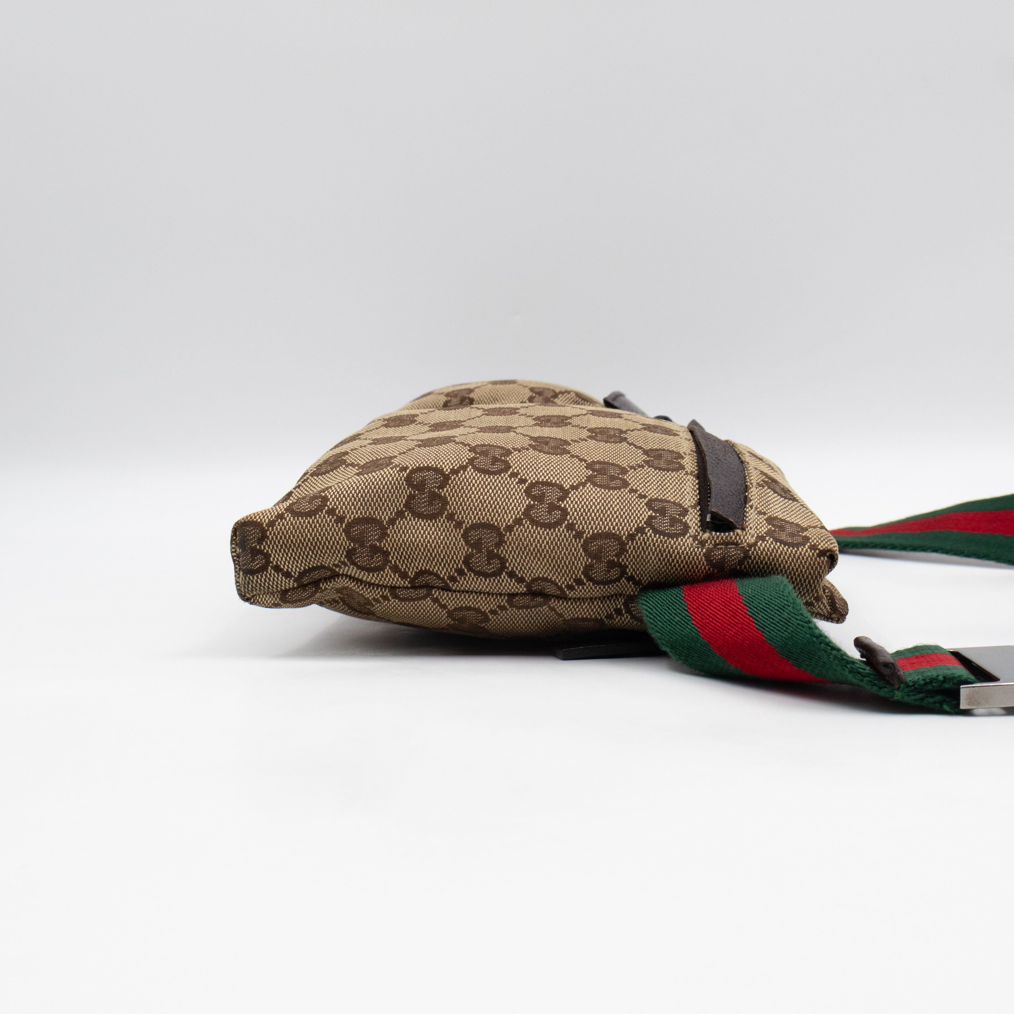 Belt Bag GG Canvas Brown Leather