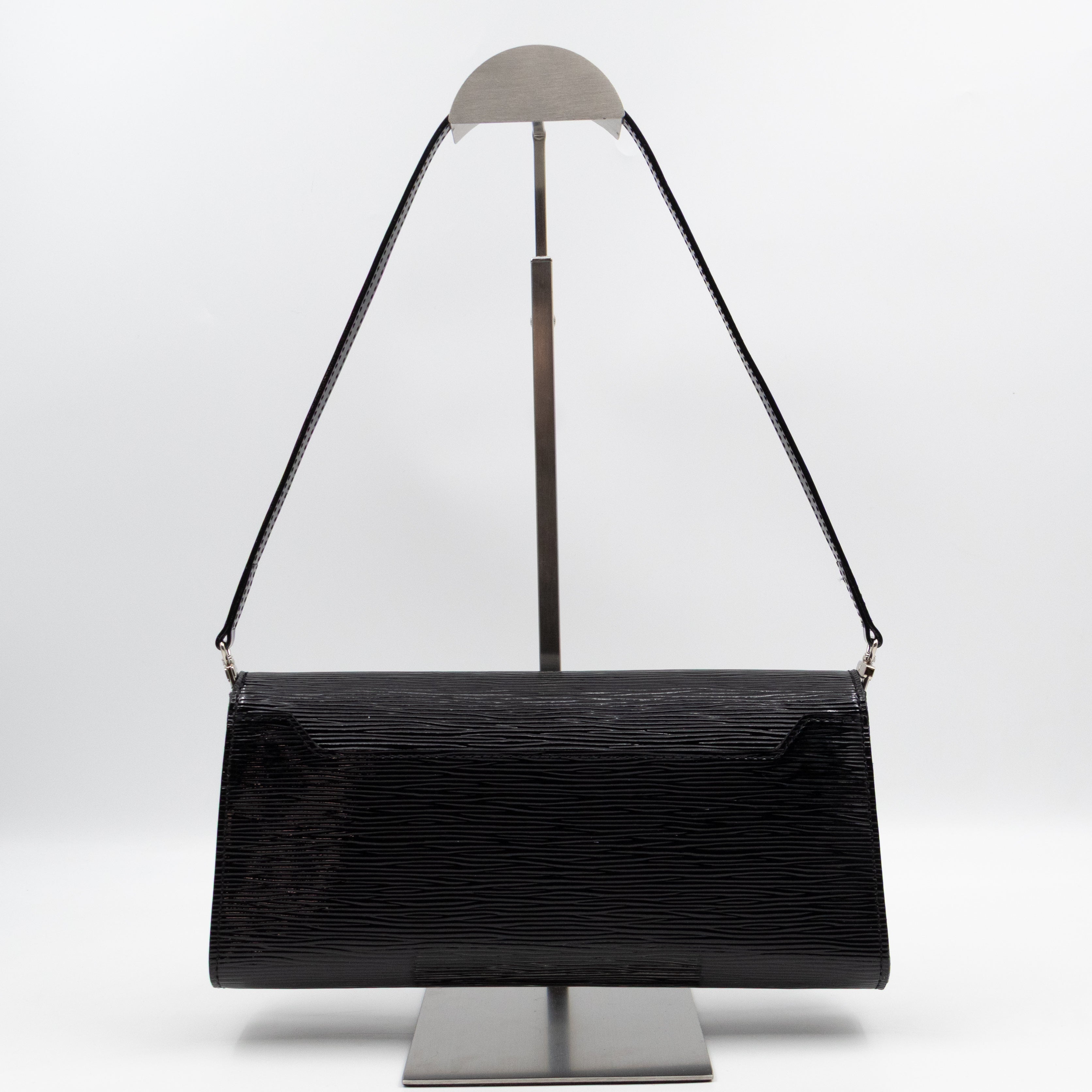 Sevigne Clutch Electric Noir Epi Leather