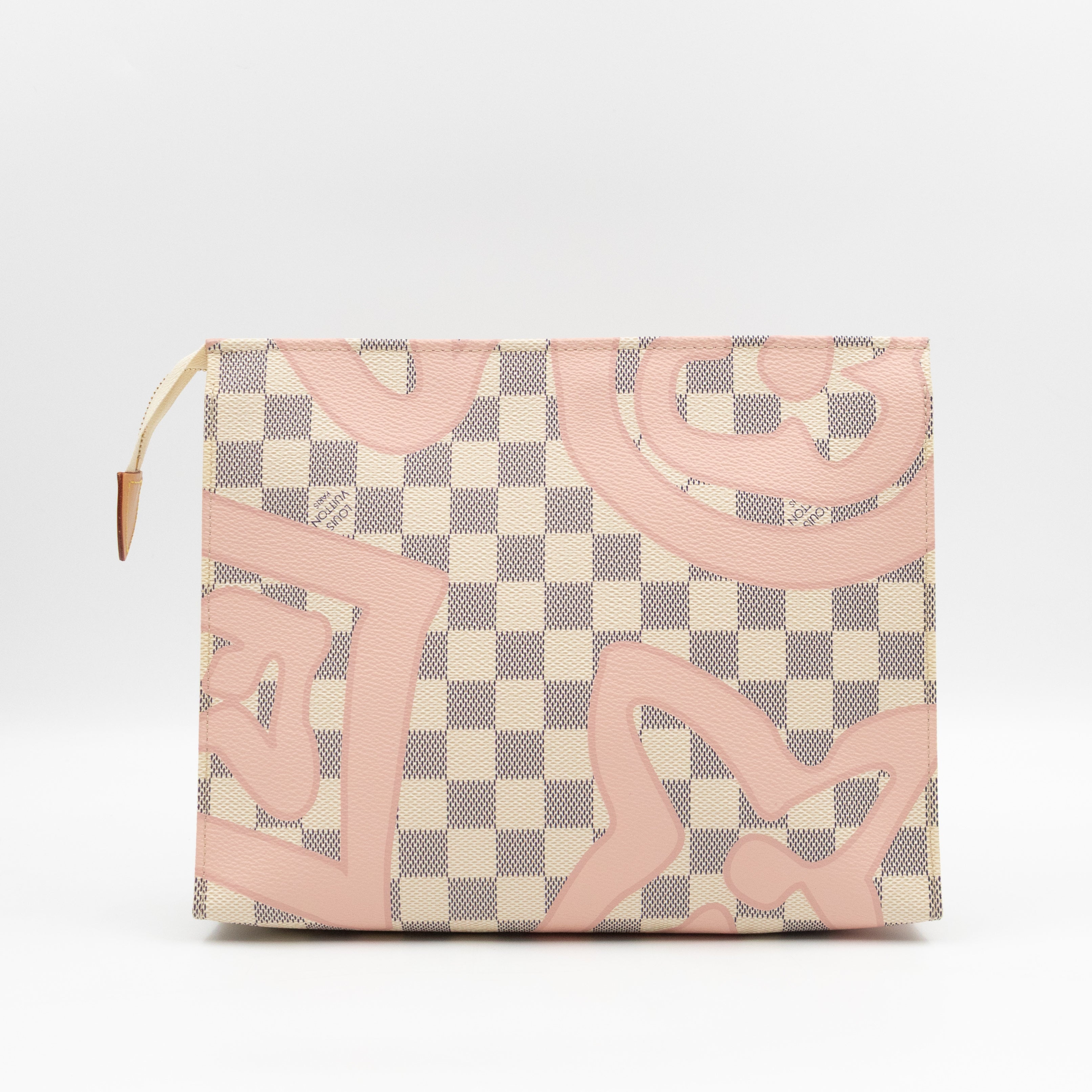 Toiletry Pouch 26 Tahitienne Damier Azur