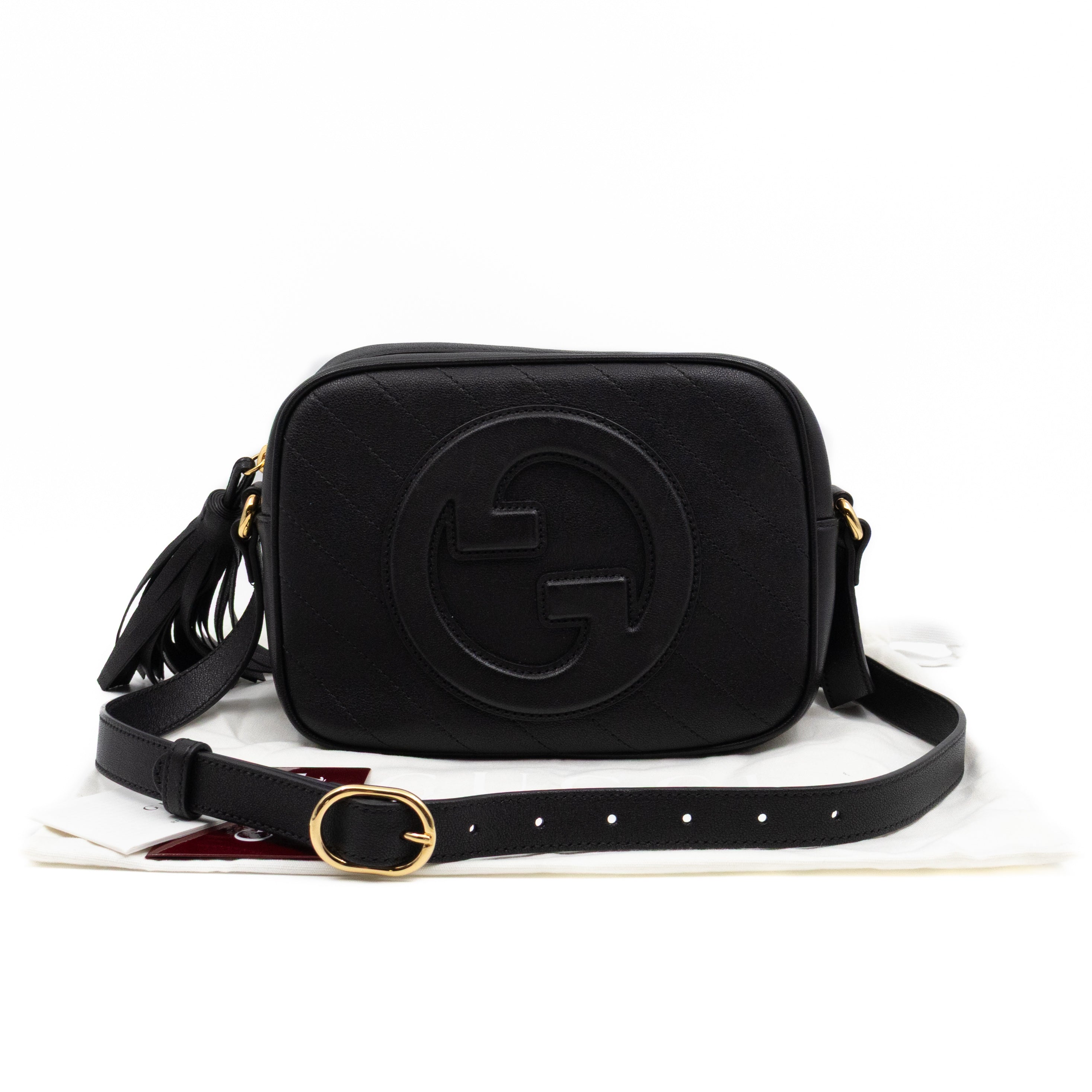Blondie Mini Black Leather