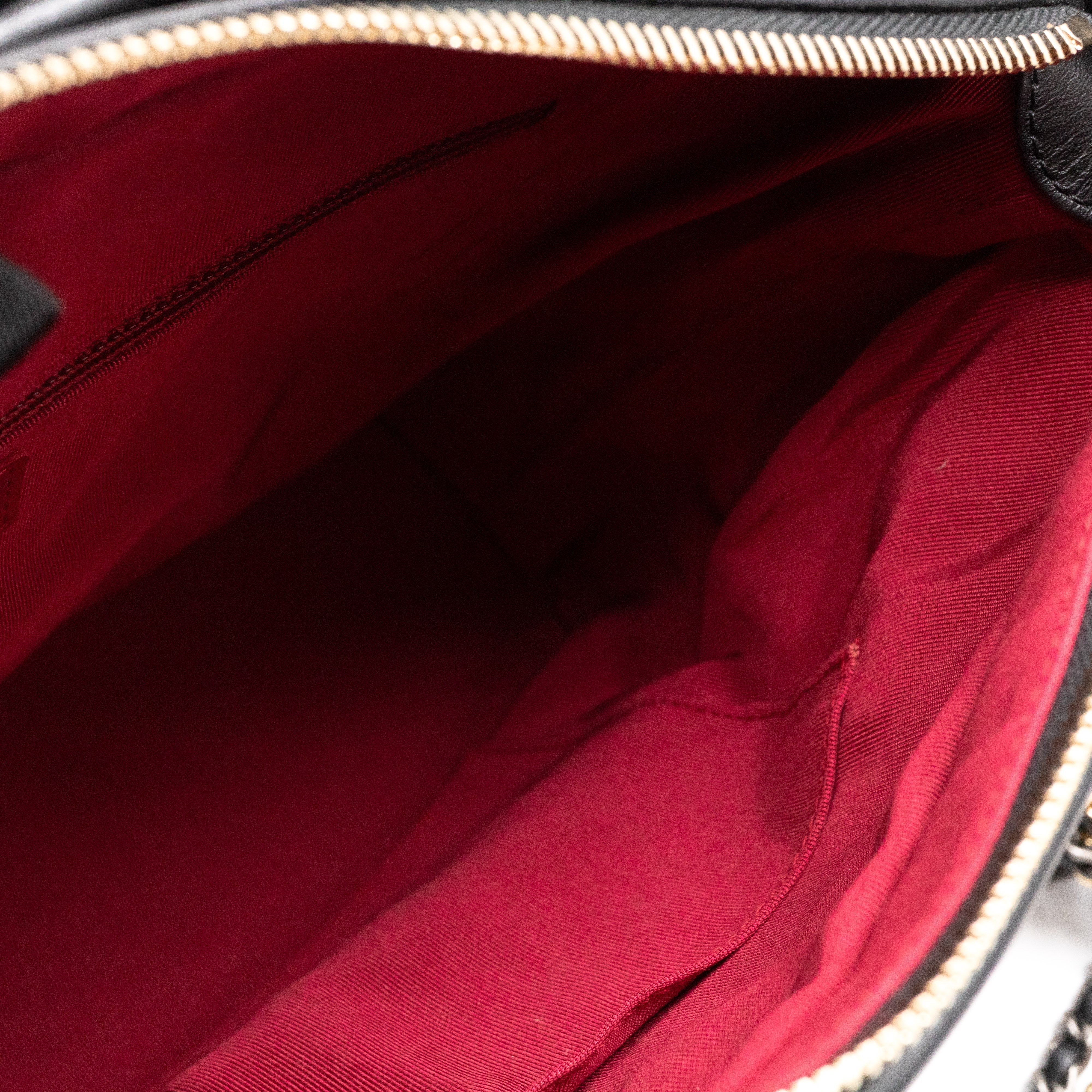 Gabrielle Hobo Large Black Calf Leather