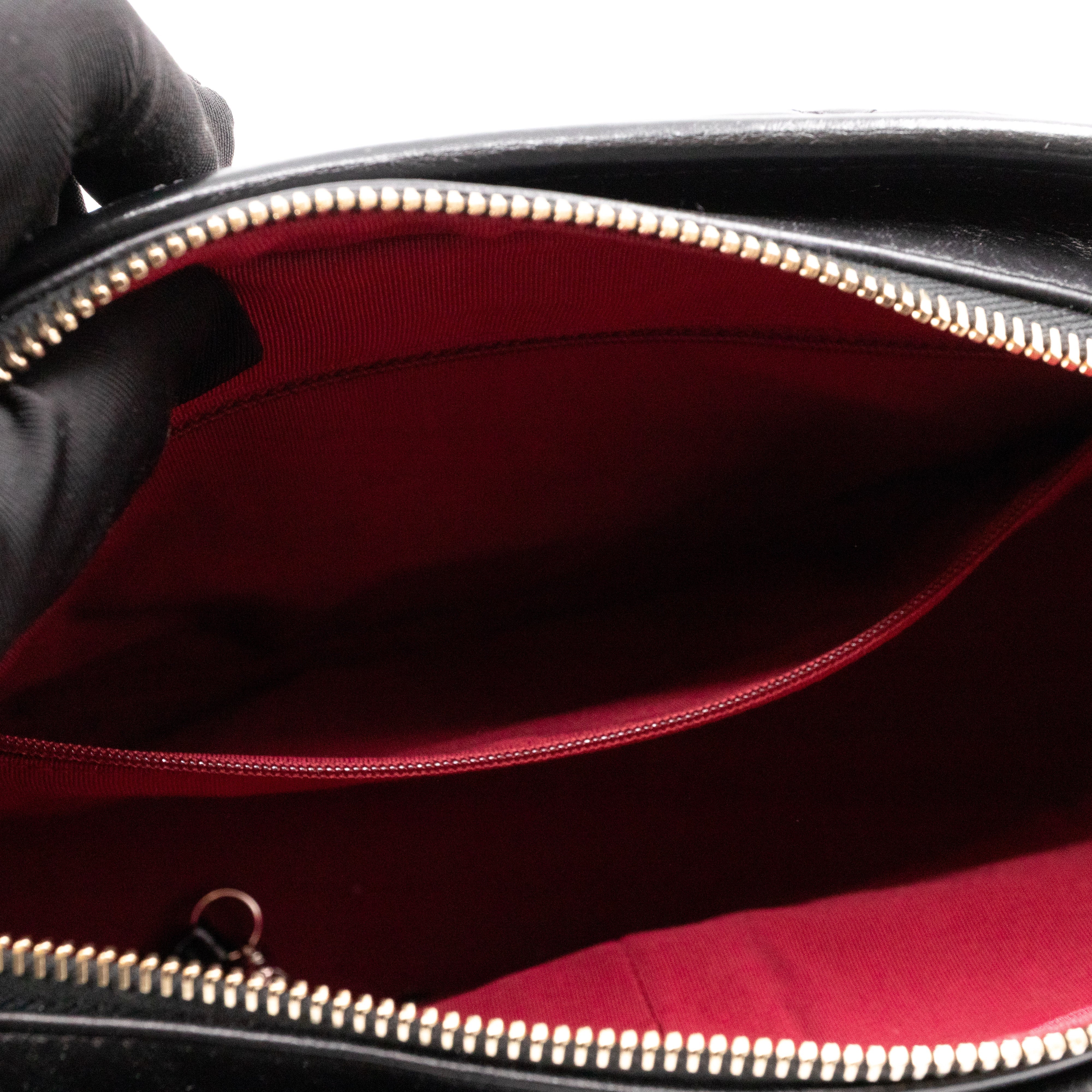 Gabrielle Hobo Large Black Calf Leather