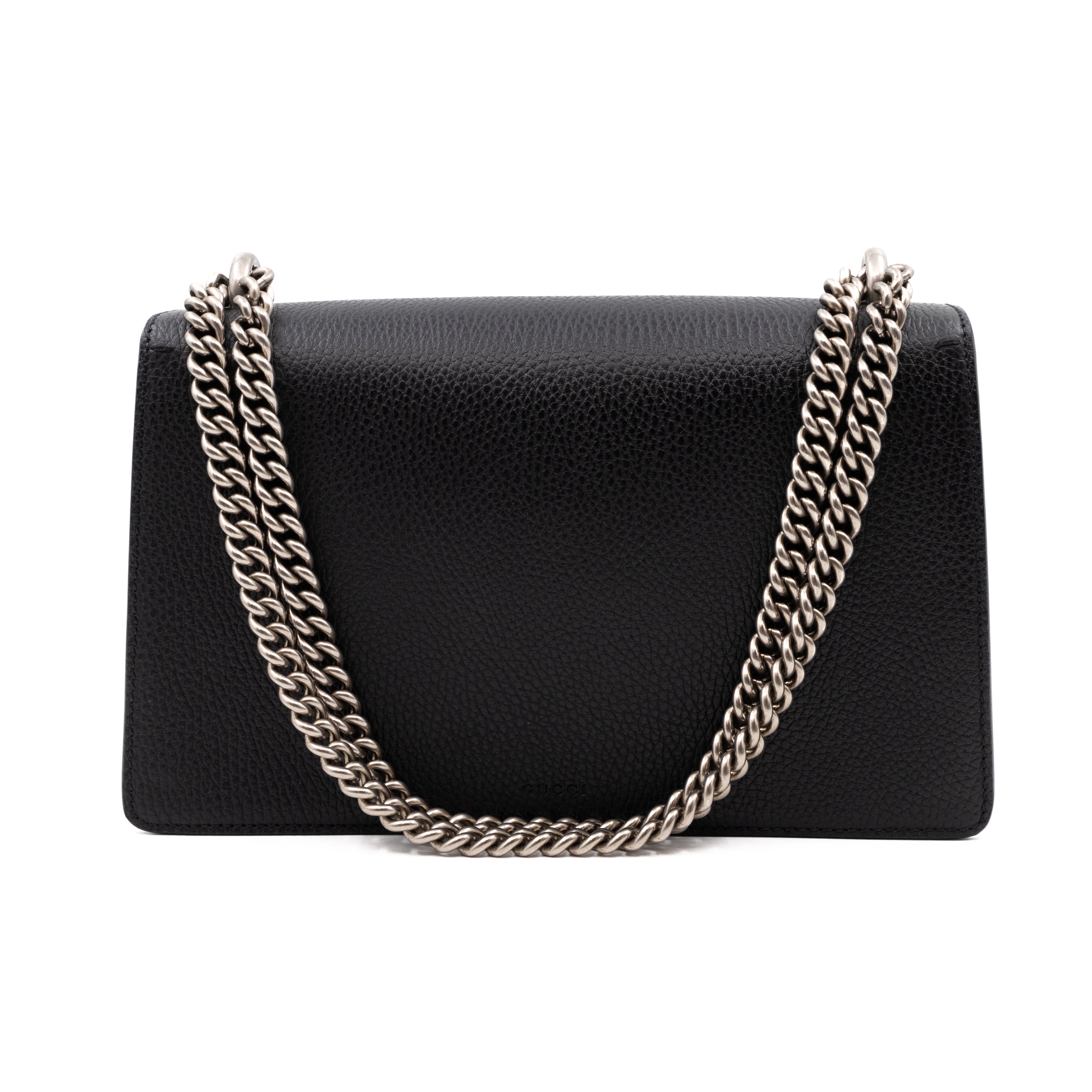 Dionysus Small Black Leather