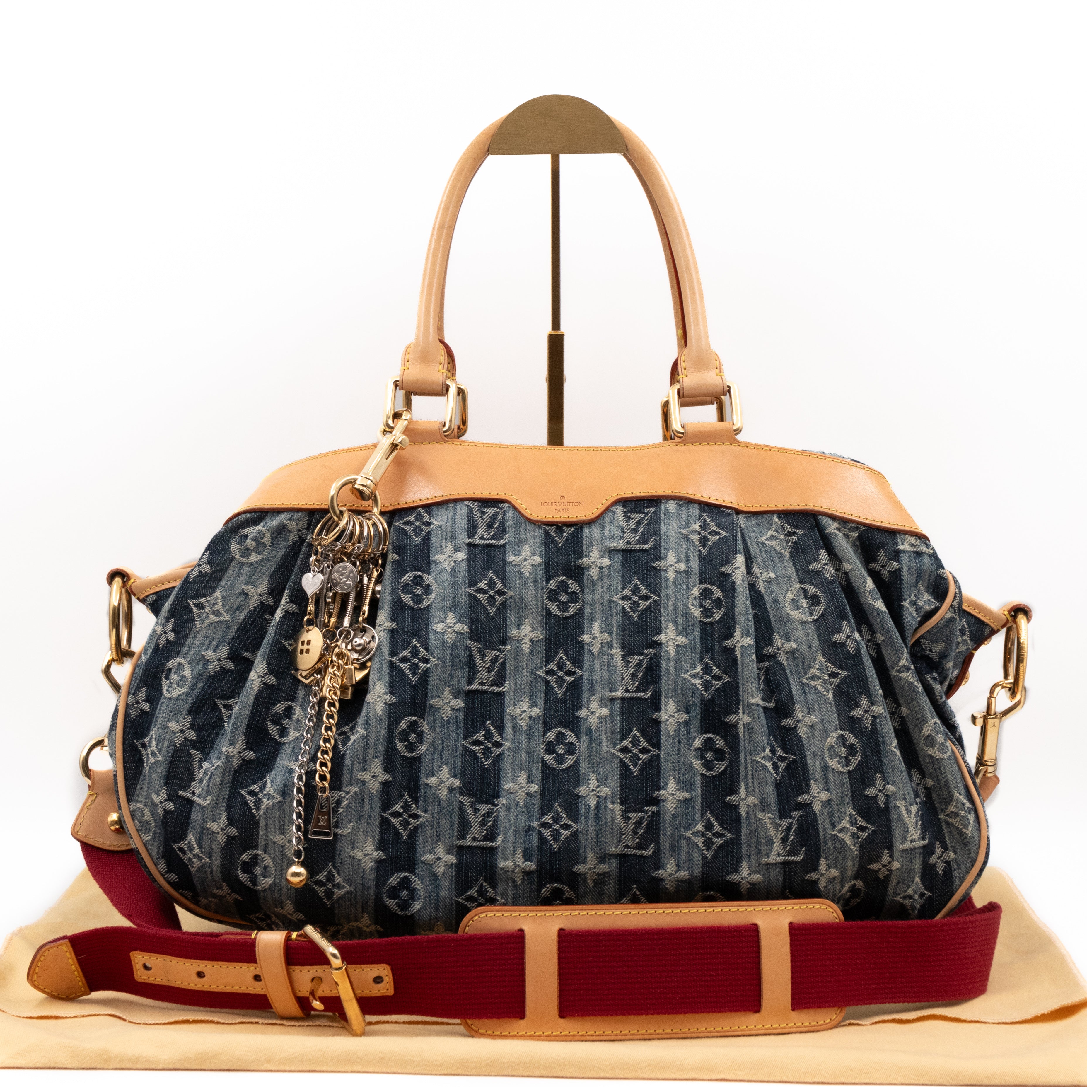 Louis-Vuitton-Monogram-Denim-Porte-Epaule-Raye-MM-Bag-M95334-Blue