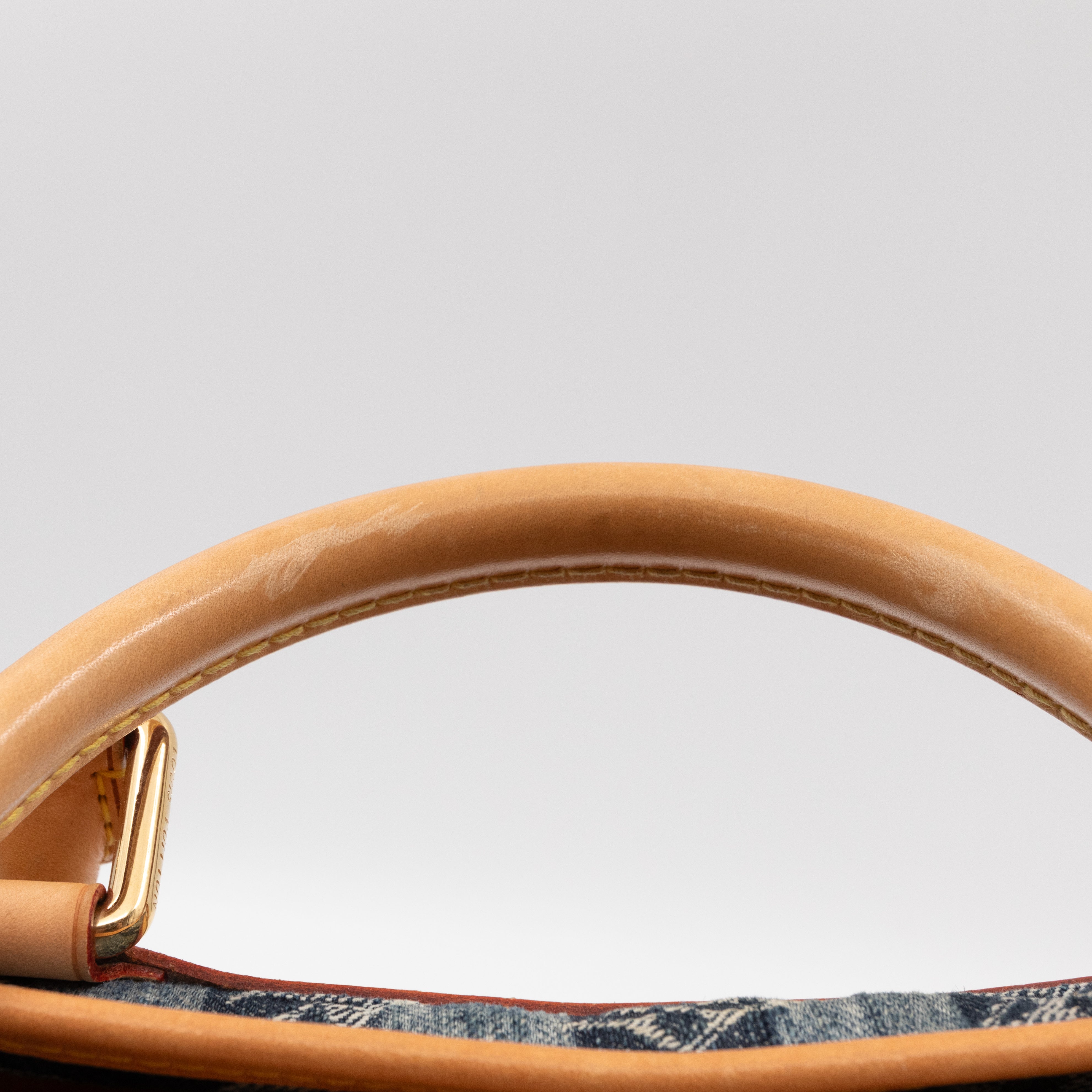 Porte Epaule Cruise Raye Cabas GM Blue Denim