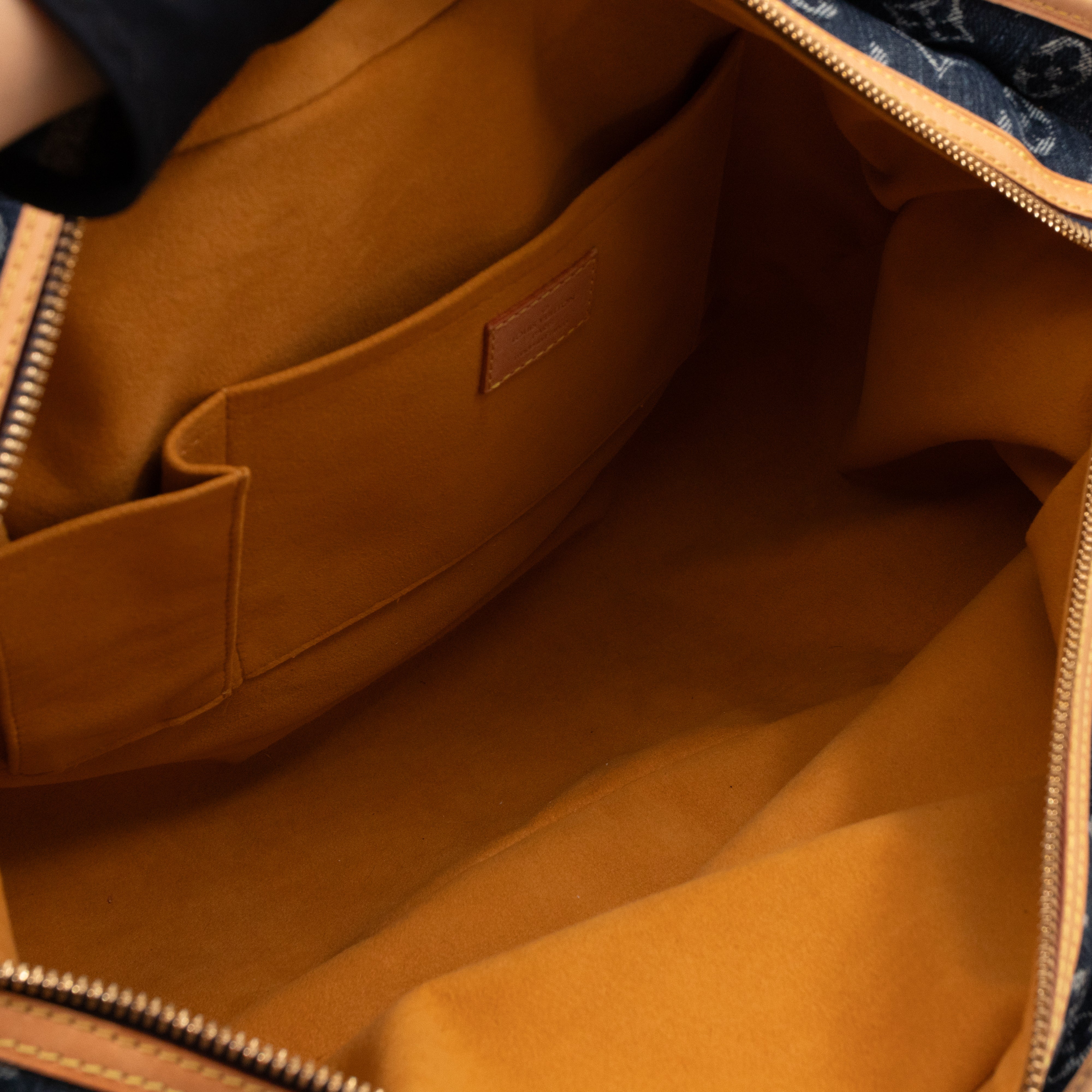 Porte Epaule Cruise Raye Cabas GM Blue Denim