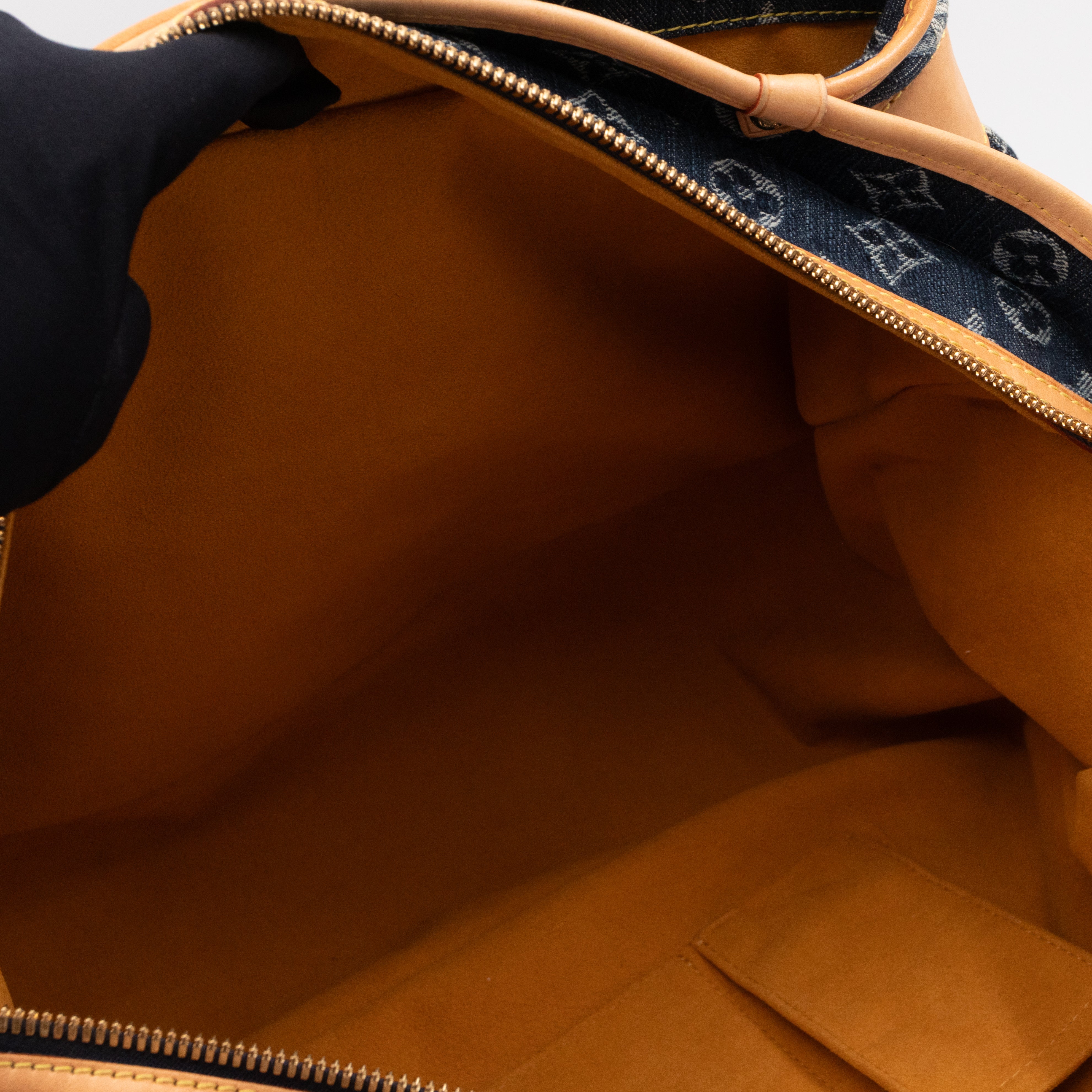 Porte Epaule Cruise Raye Cabas GM Blue Denim