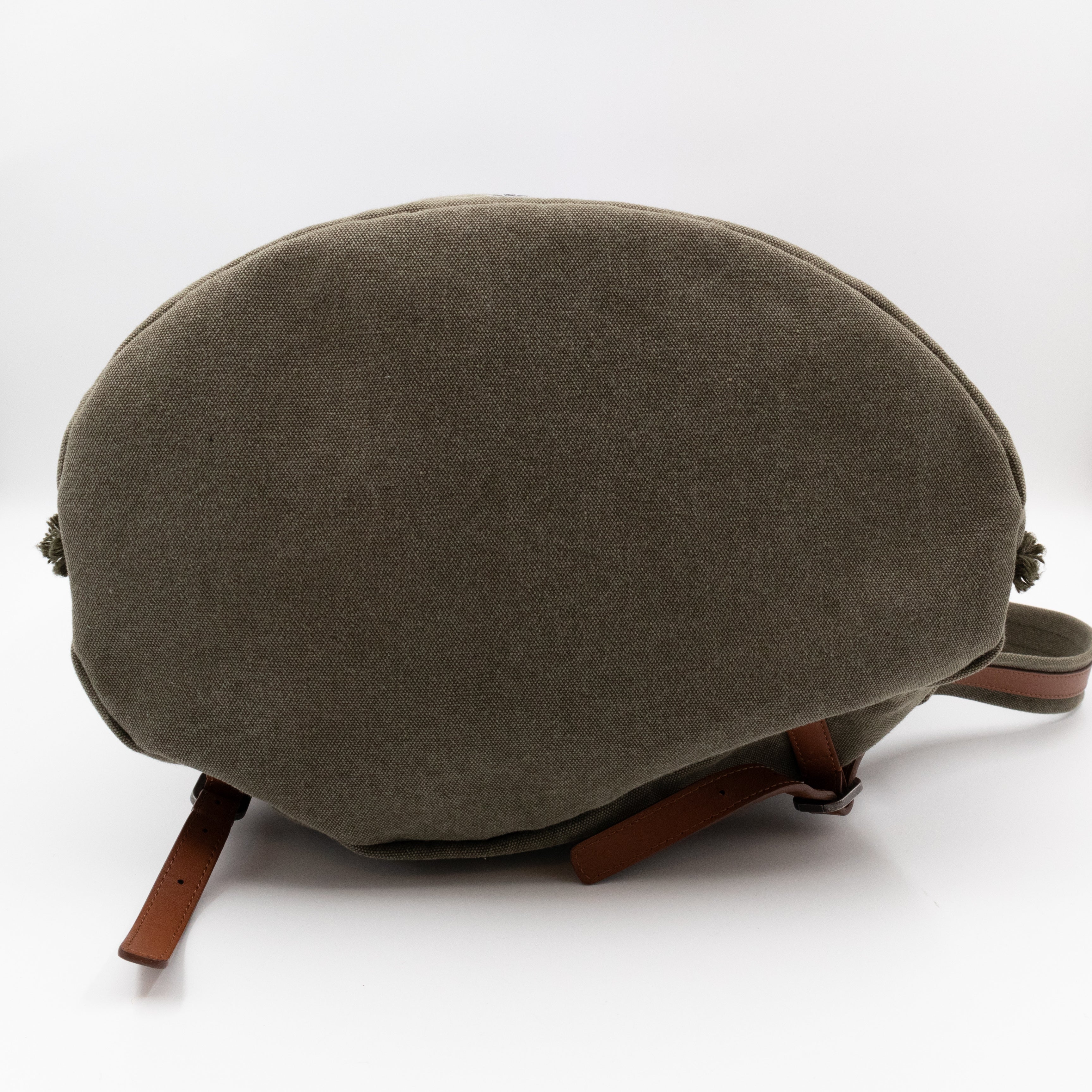 Cuba La Habana Backpack Green Sequin Canvas