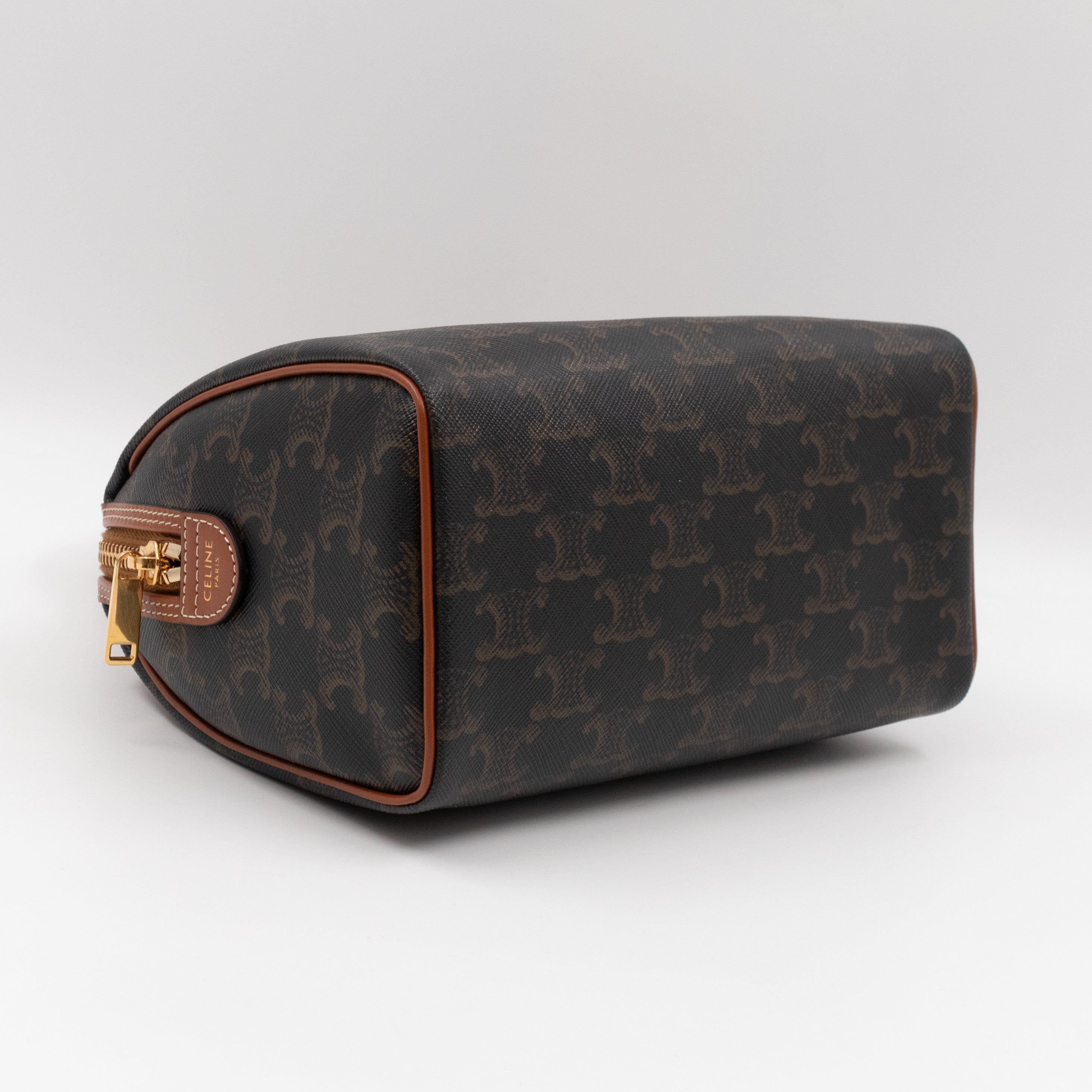 Small Boston Bag Triomphe Canvas