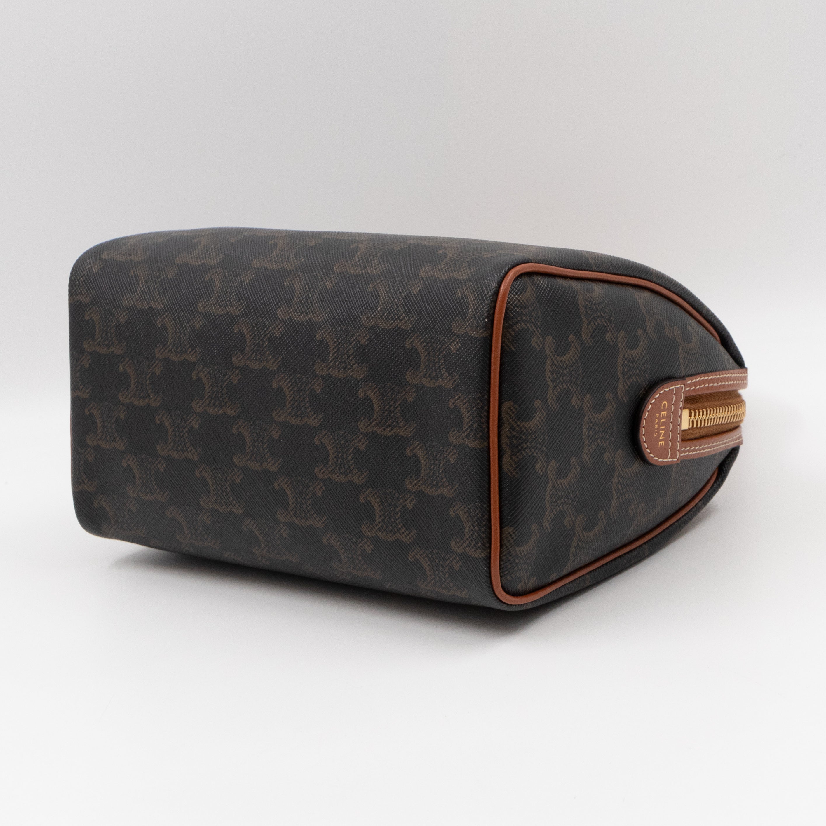 Small Boston Bag Triomphe Canvas