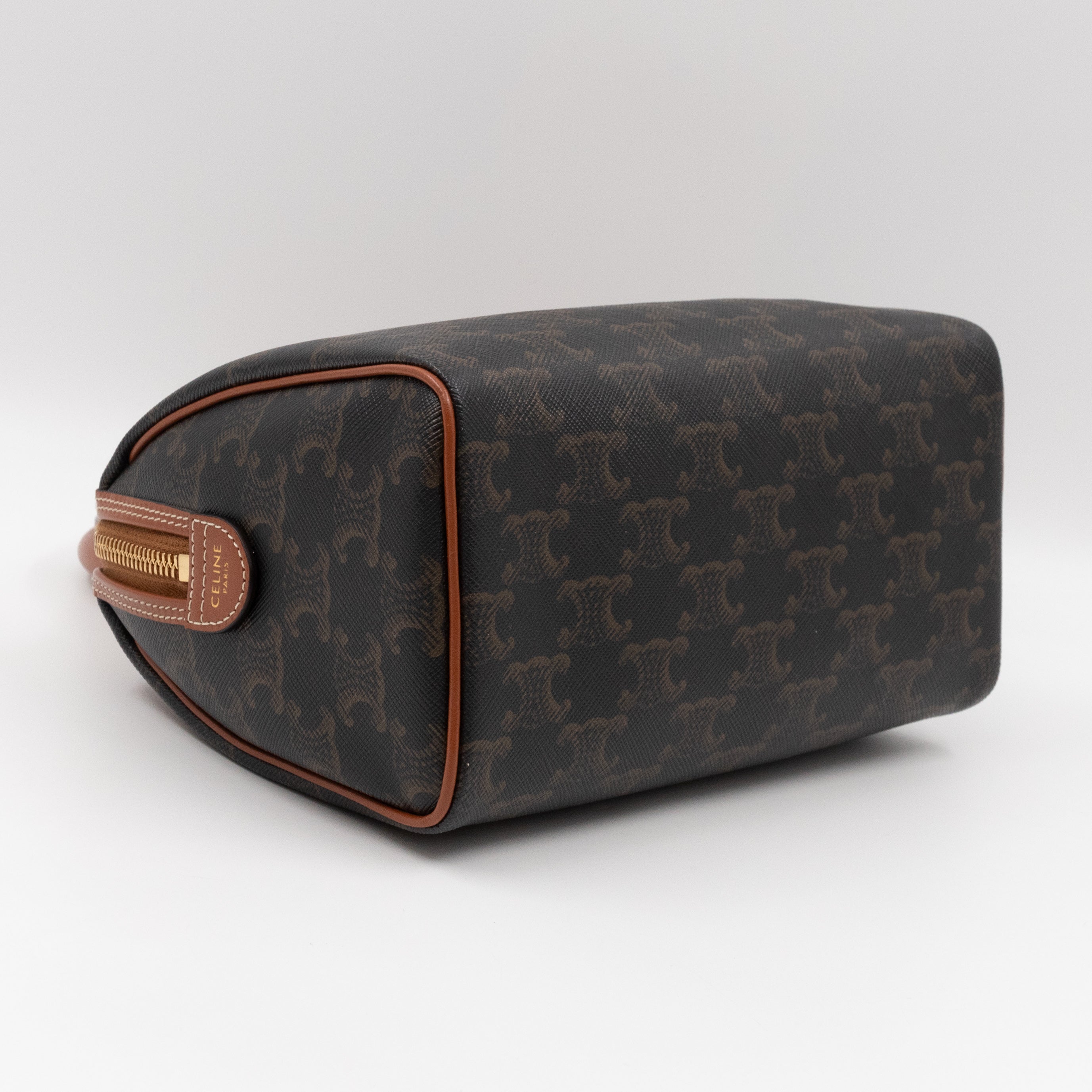 Small Boston Bag Triomphe Canvas