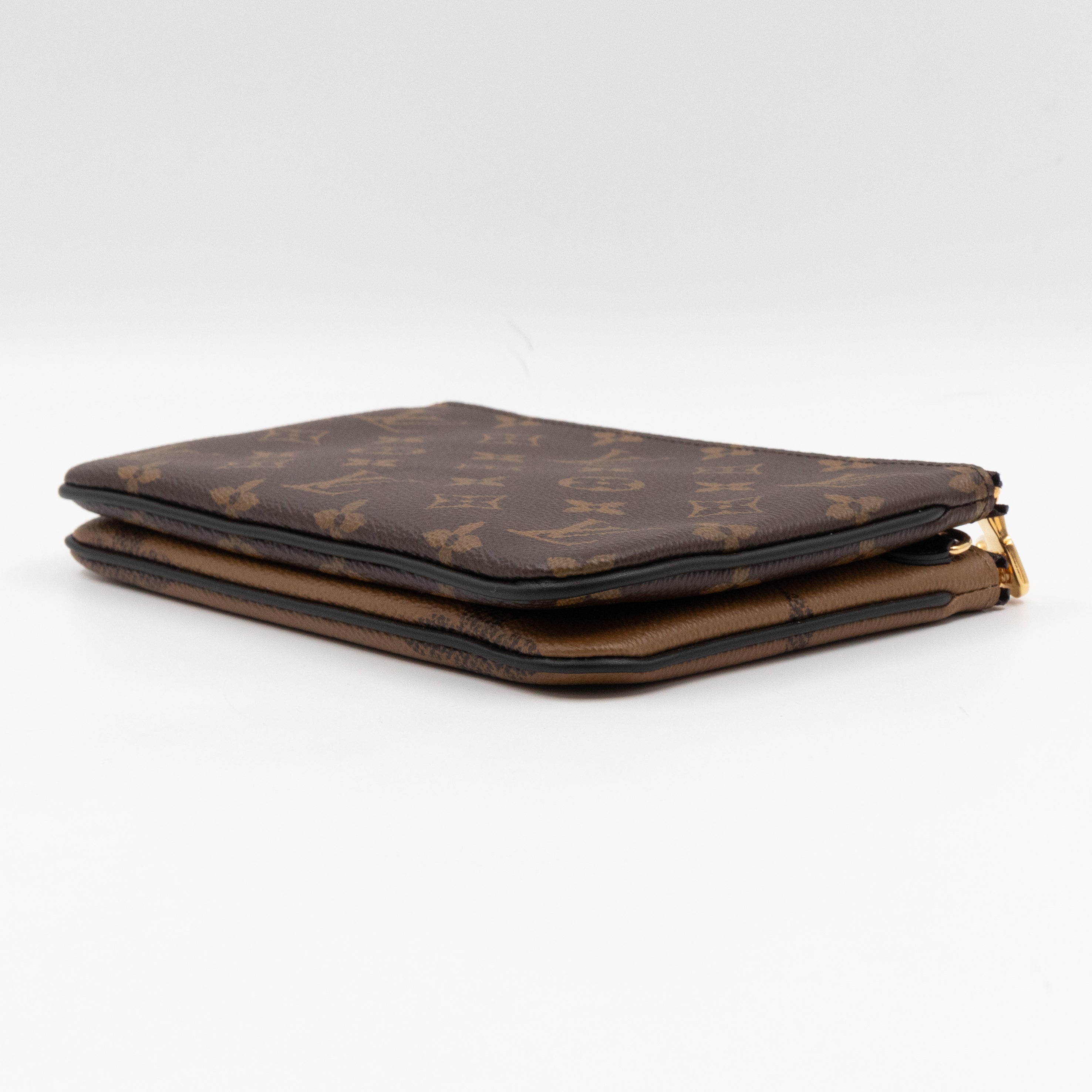 Double Zip Pochette Monogram Giant Reverse