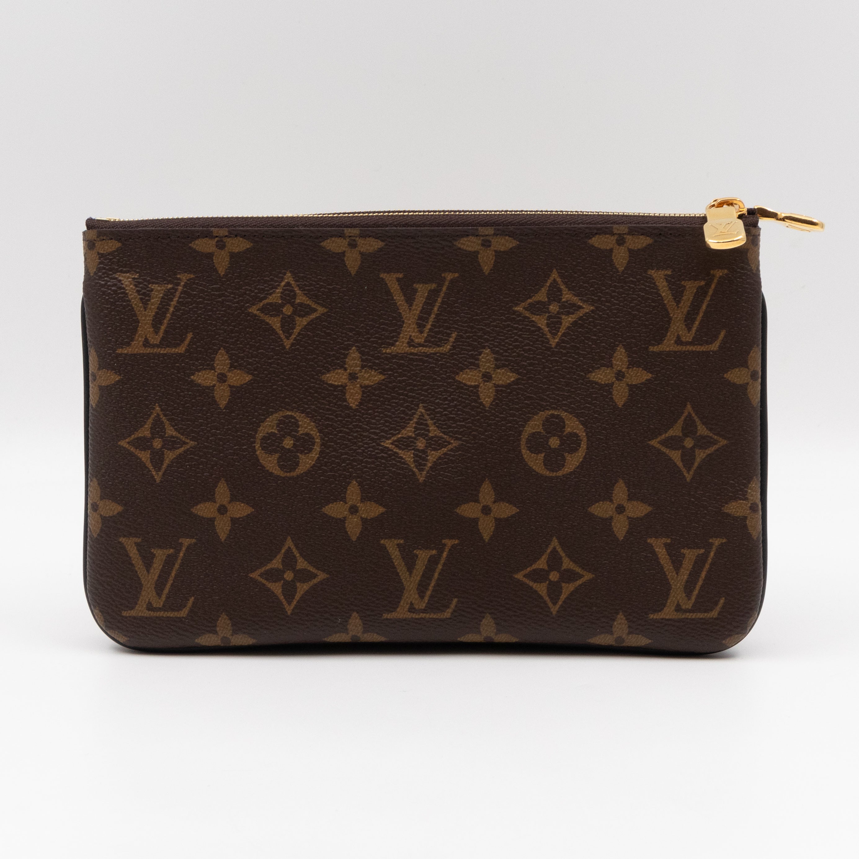 Double Zip Pochette Monogram Giant Reverse