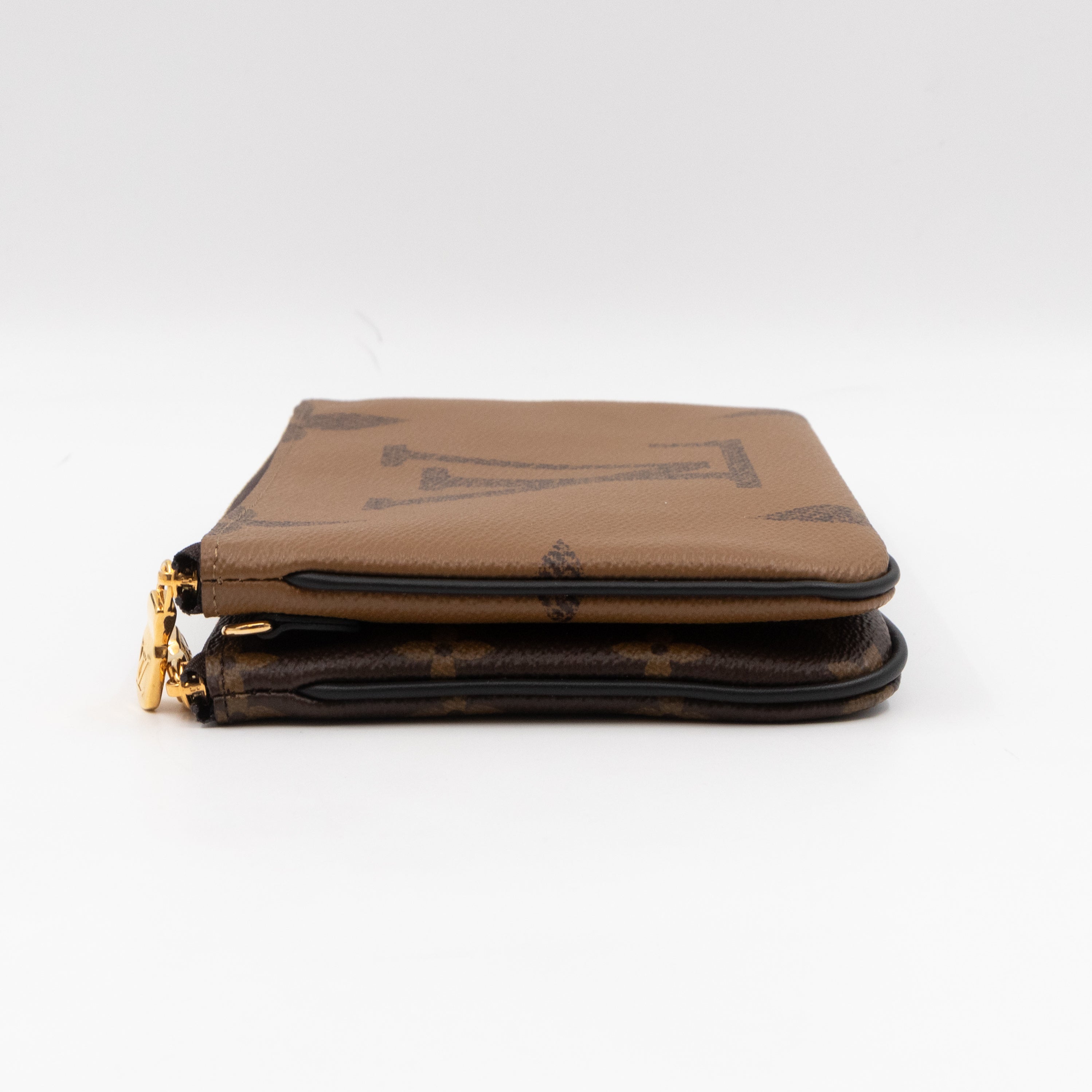 Double Zip Pochette Monogram Giant Reverse