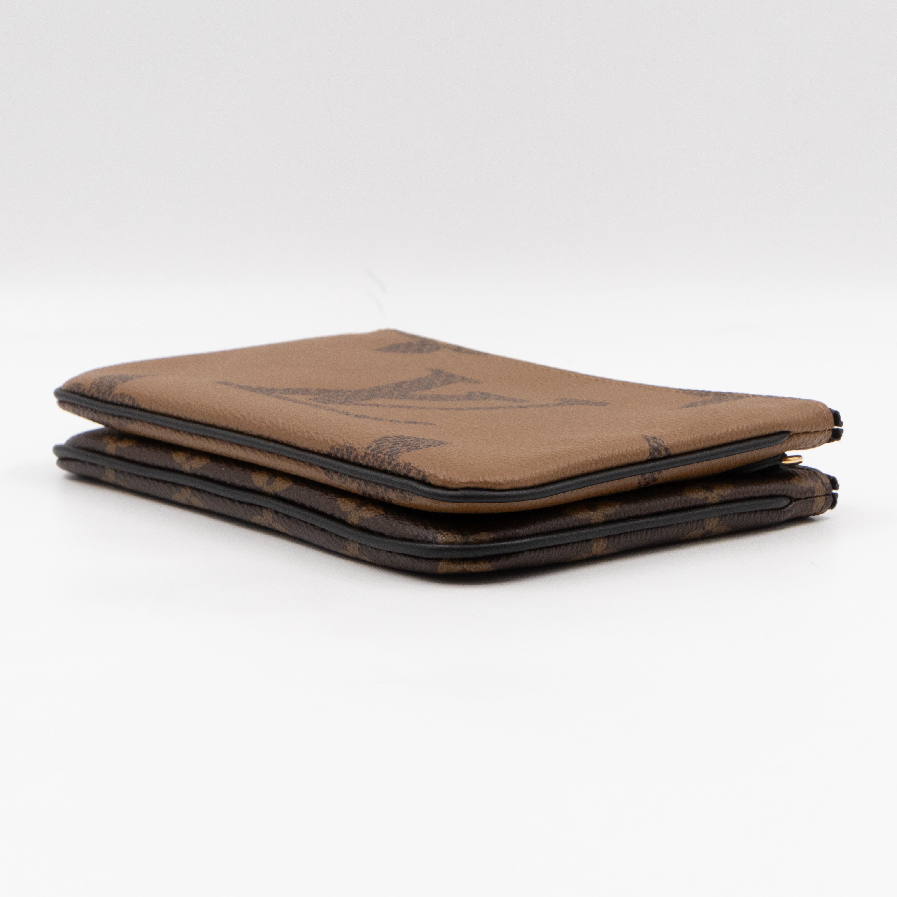 Double Zip Pochette Monogram Giant Reverse