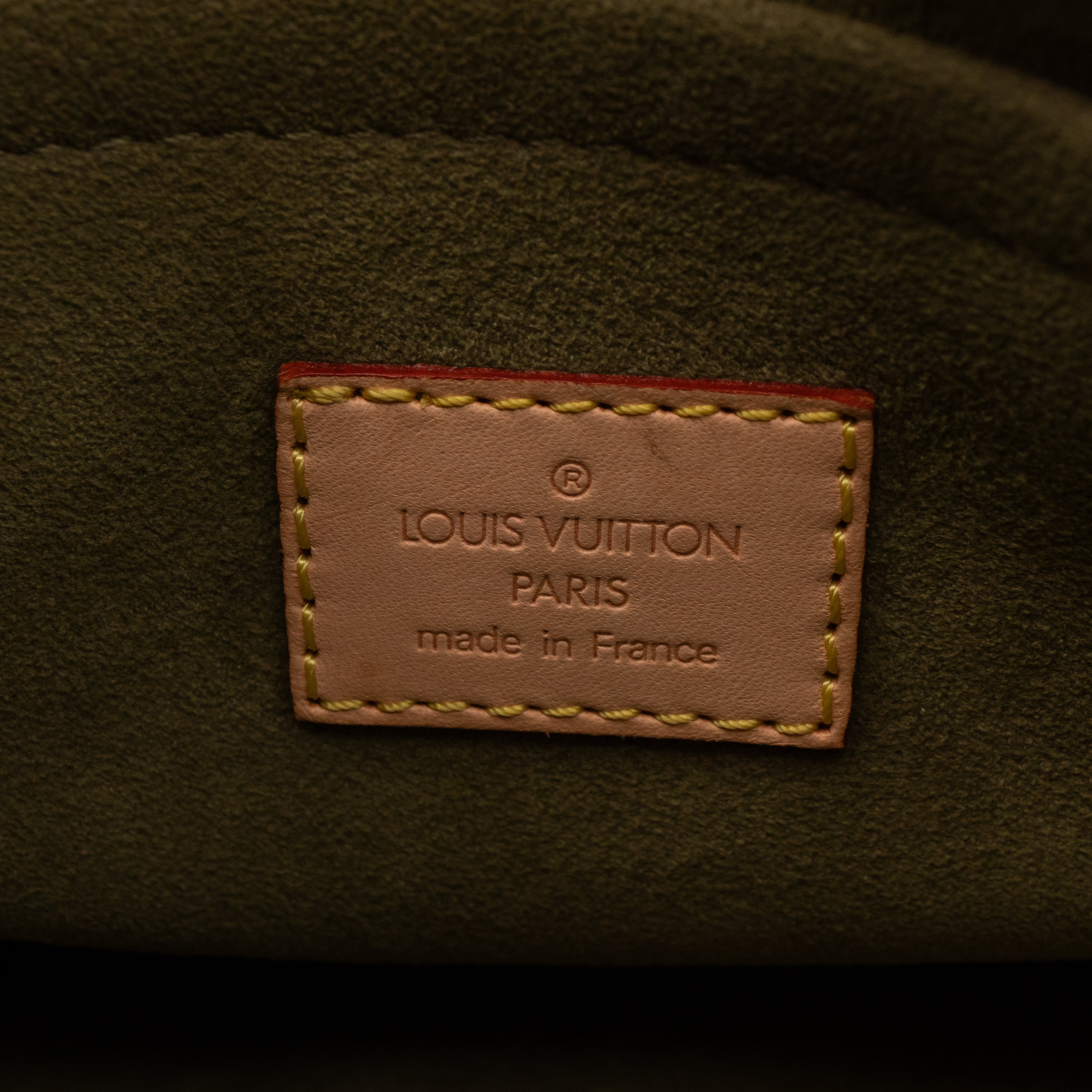 Neo Speedy Green Denim Monogram