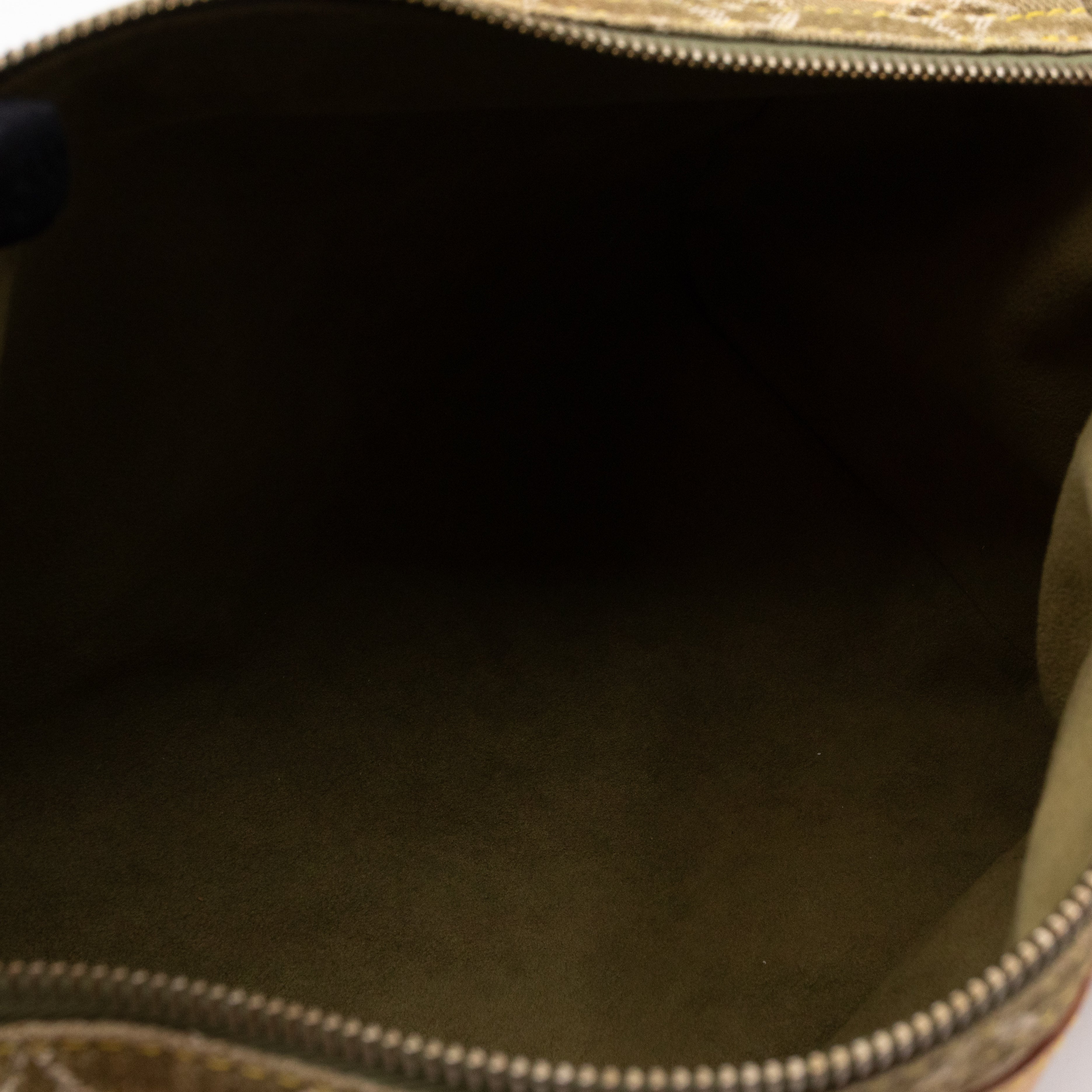 Neo Speedy Green Denim Monogram