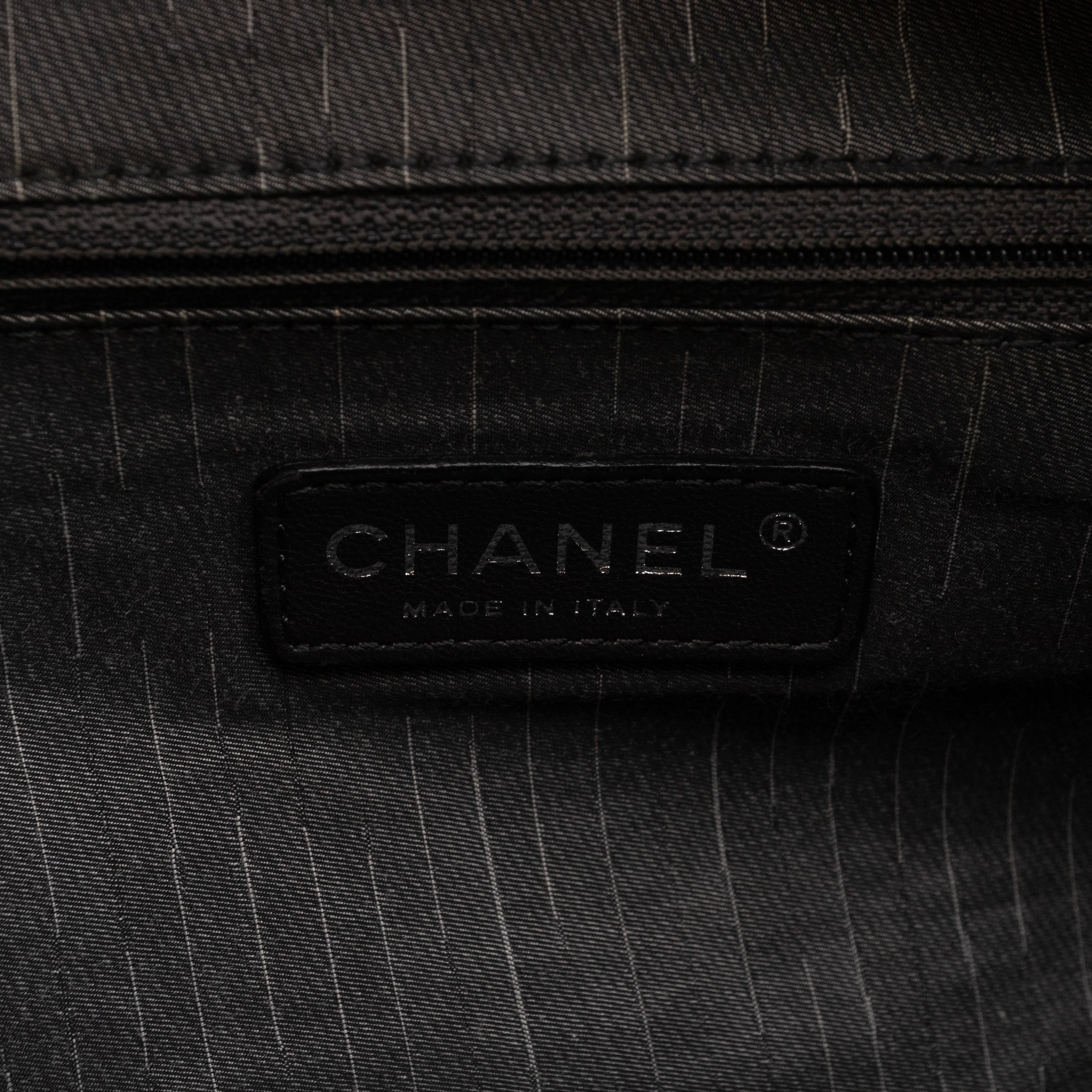 Bowling Bag Black Washed Leather