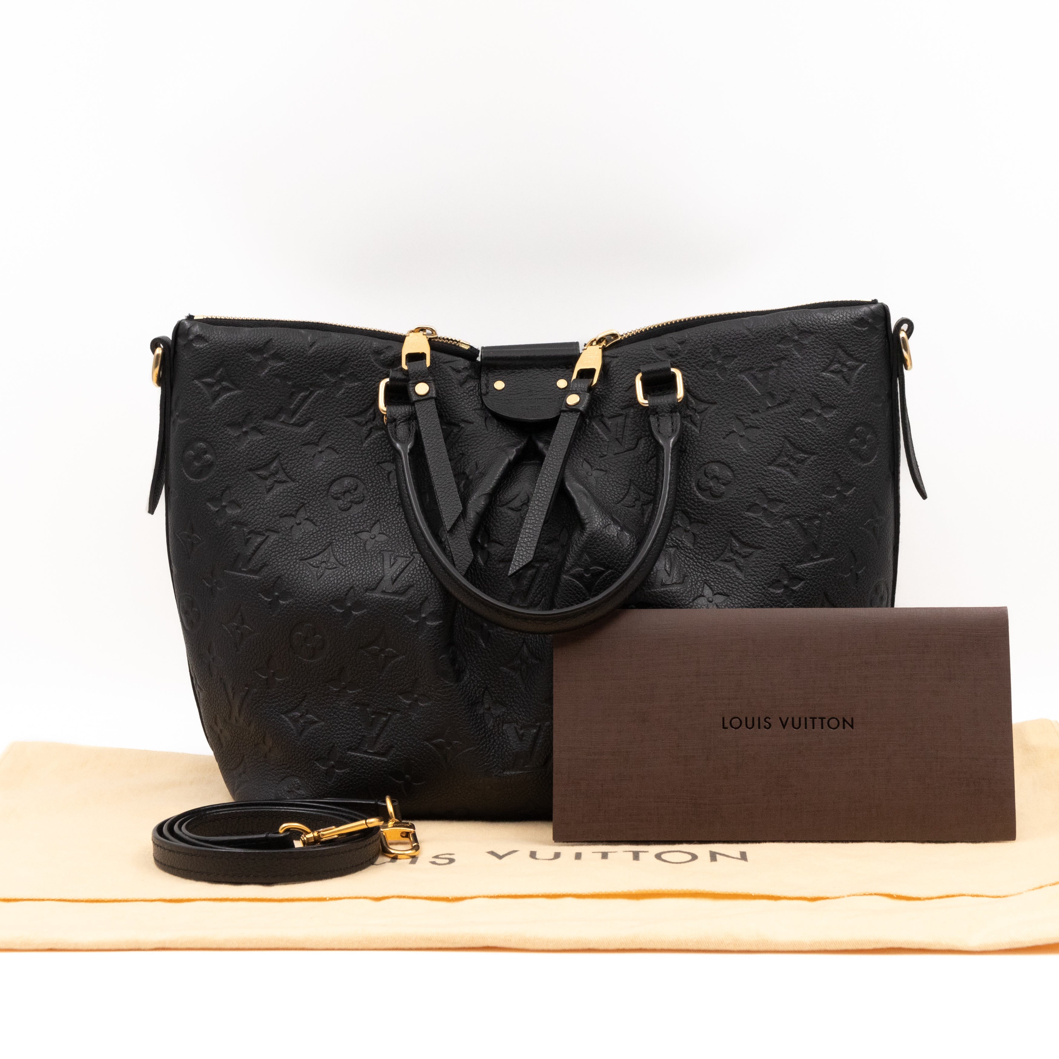 Mazarine MM Monogram Empreinte Black