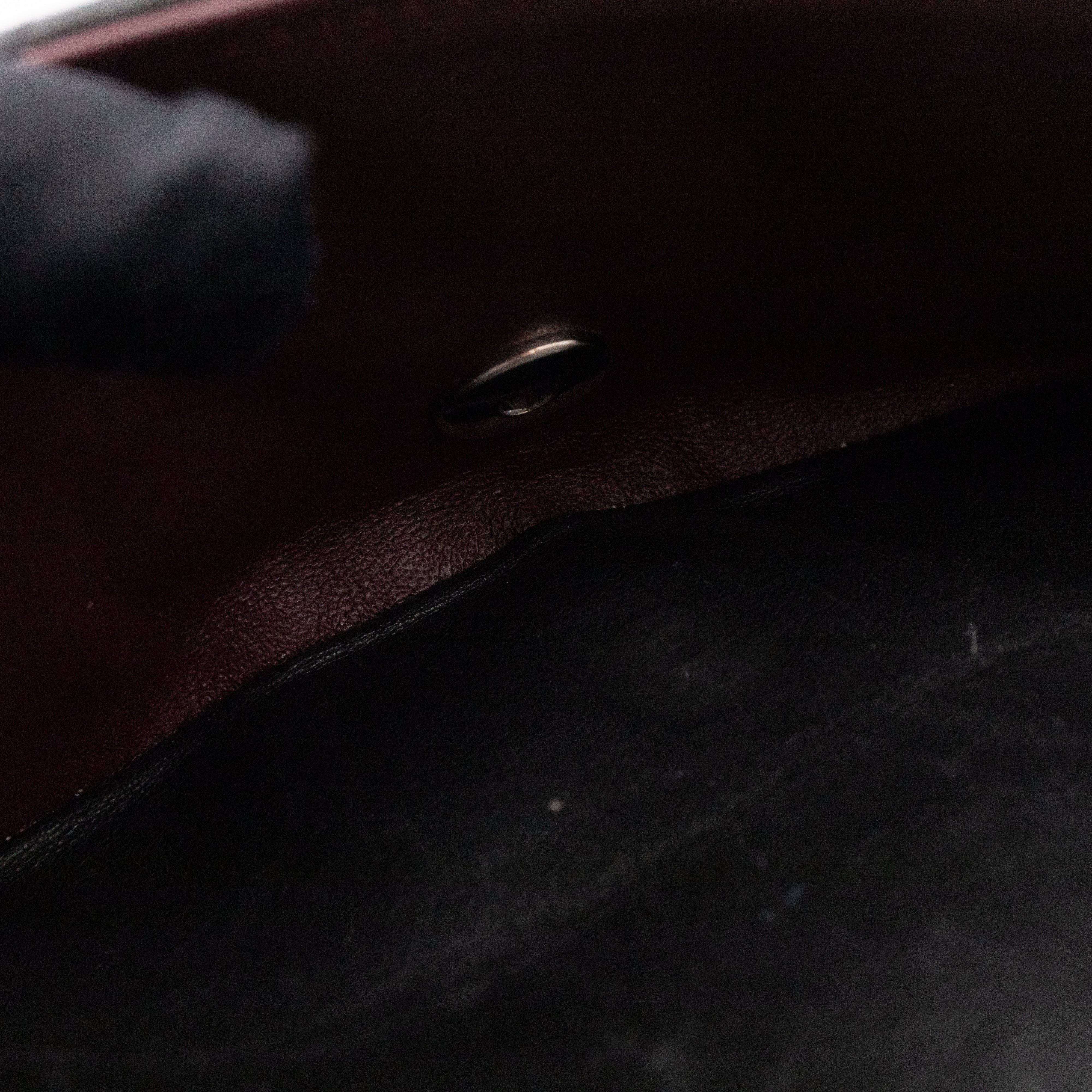 Classic Double Flap Medium Black Lambskin Leather Silver